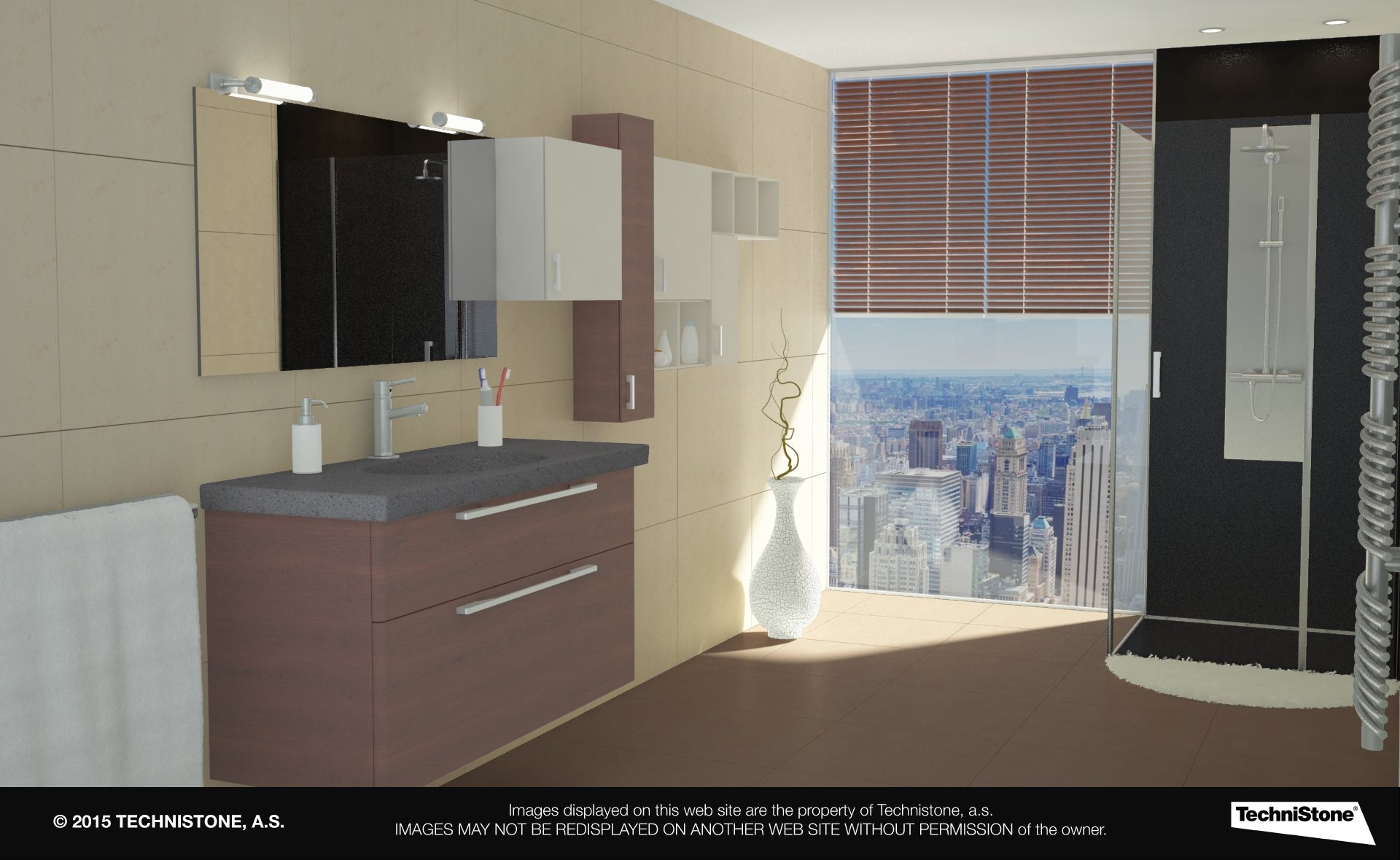 Modern bathroom