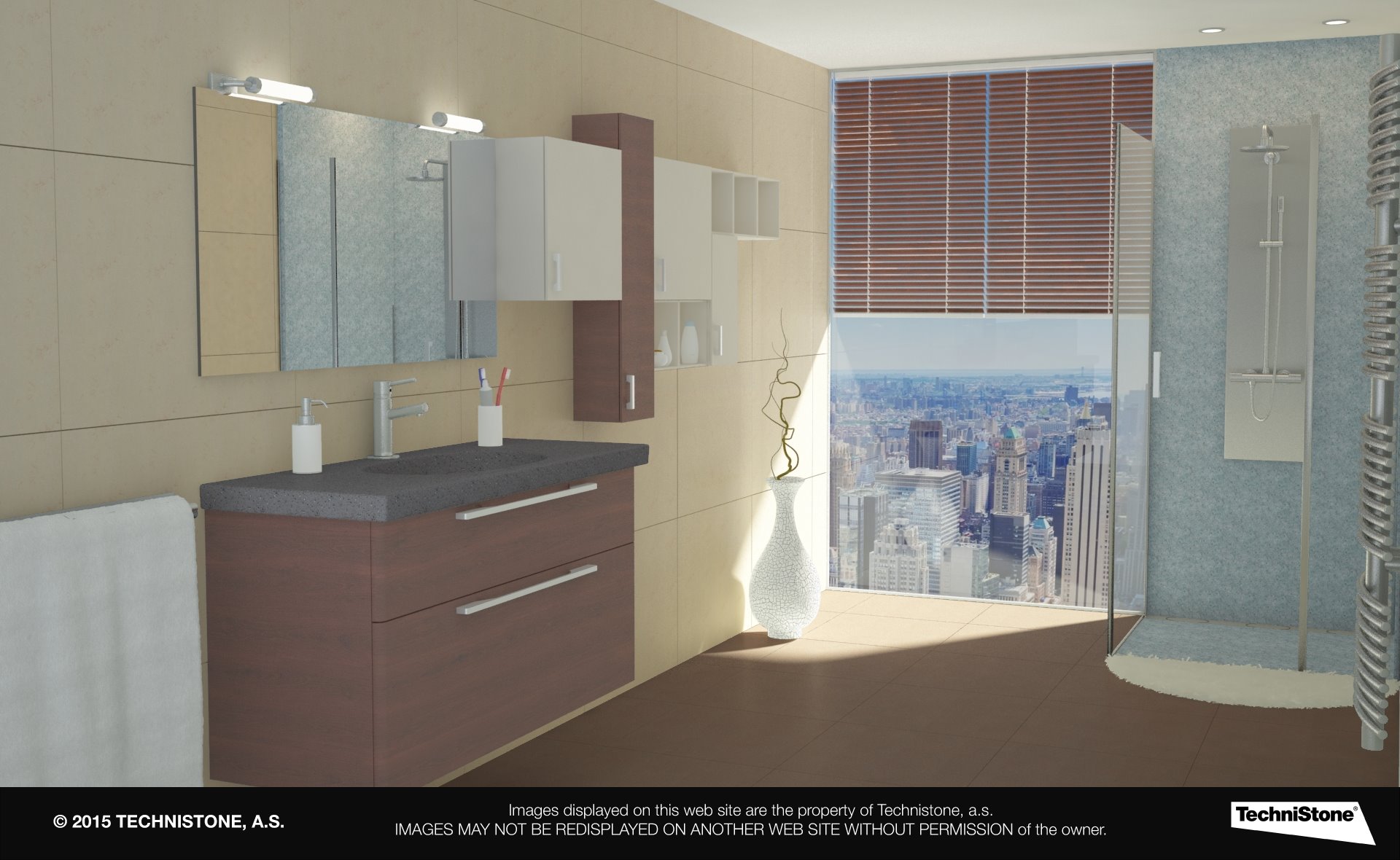 Modern bathroom