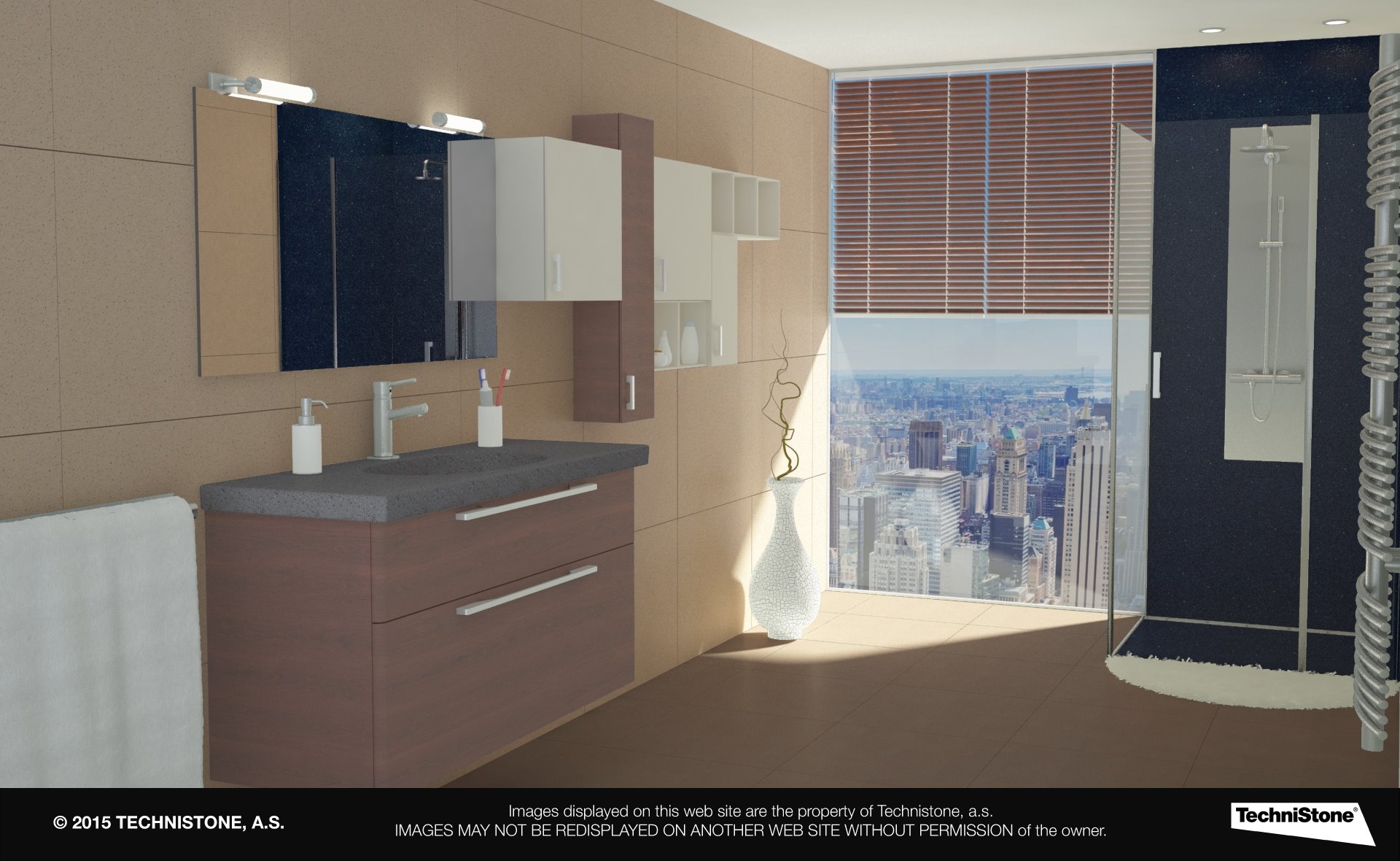 Modern bathroom