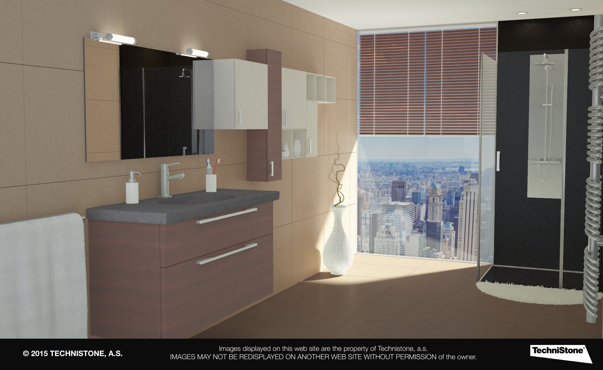 Modern bathroom