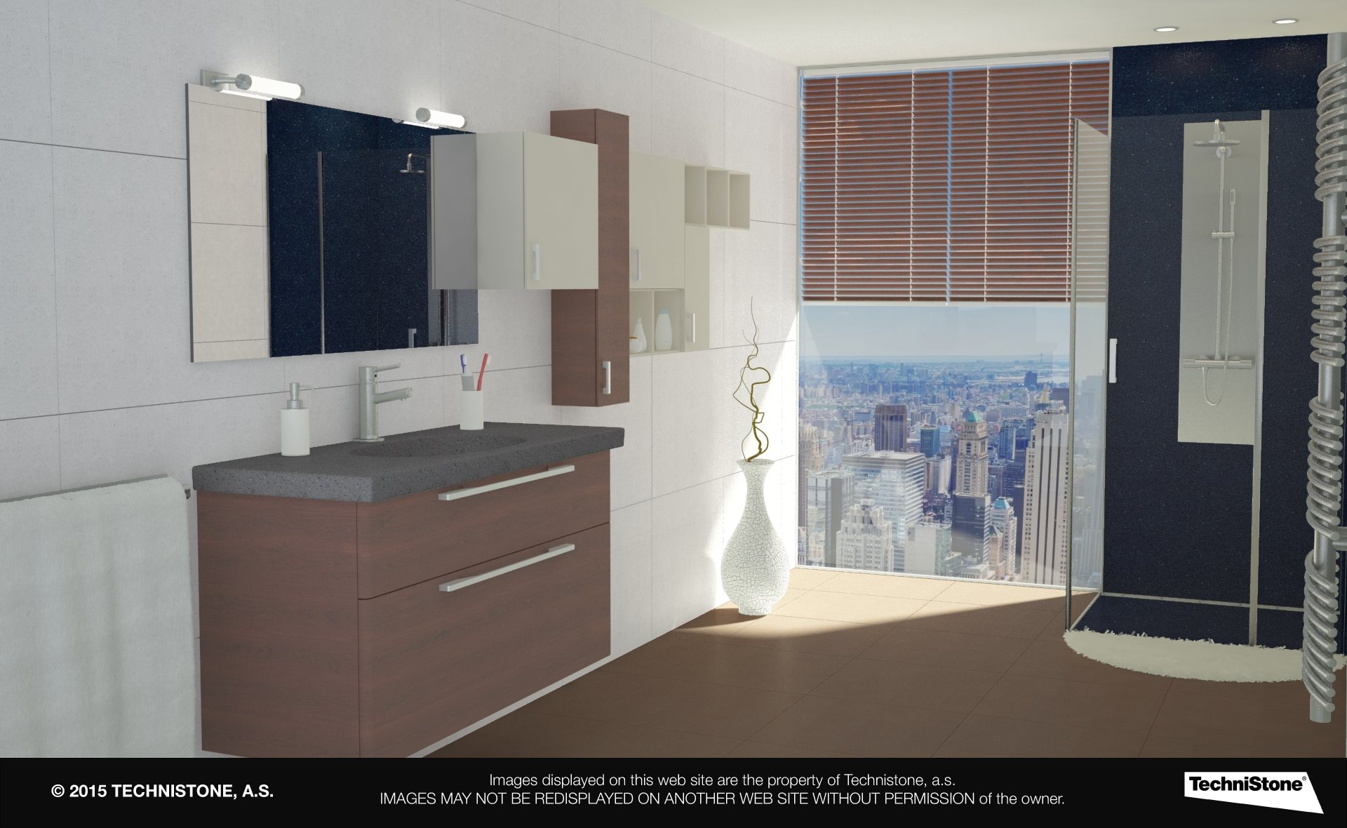 Modern bathroom