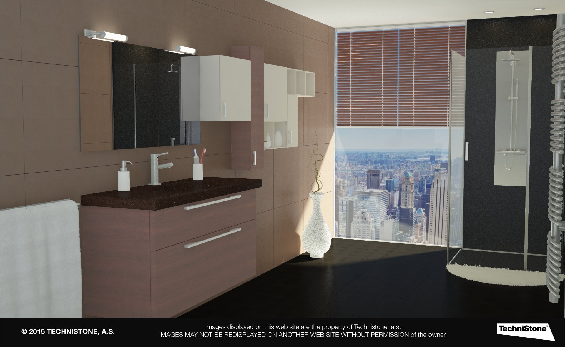 Modern bathroom