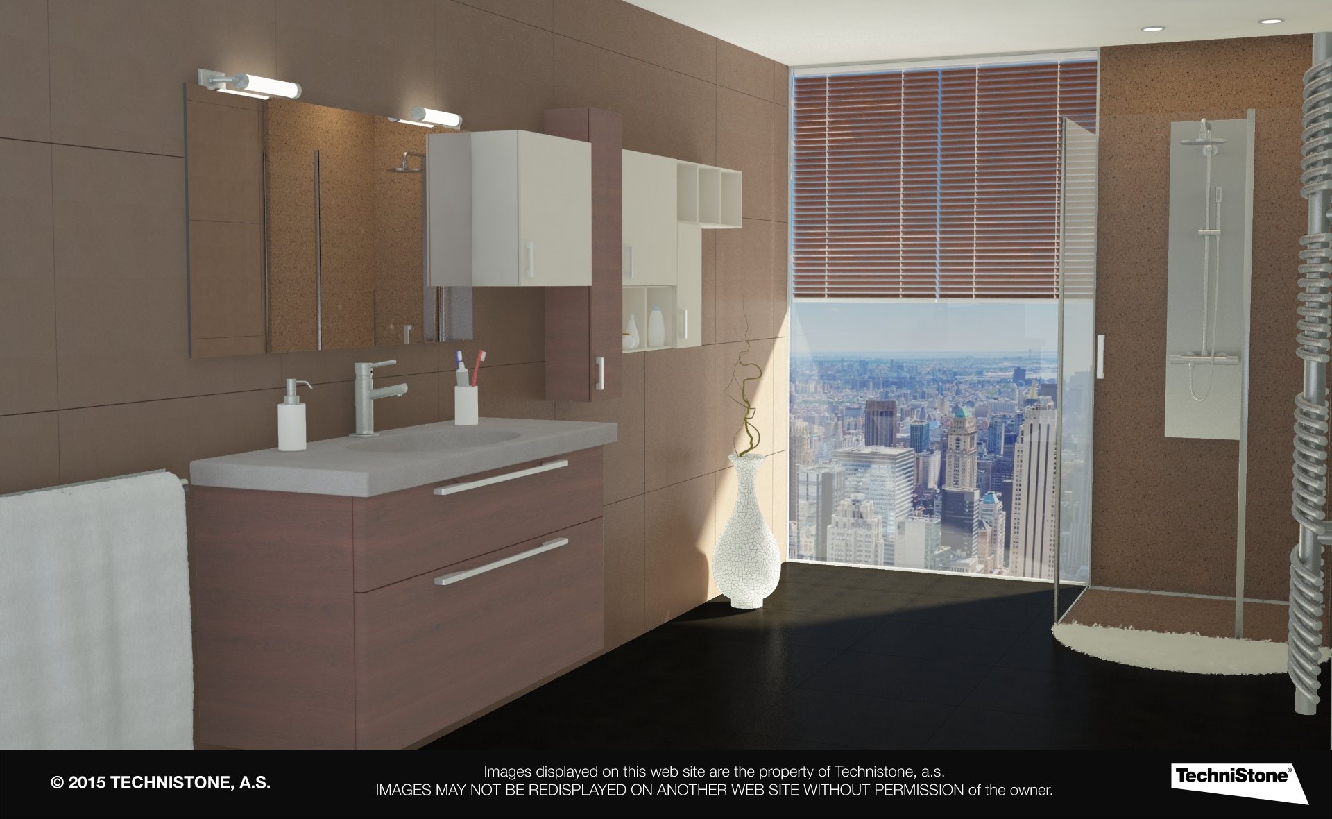 Modern bathroom