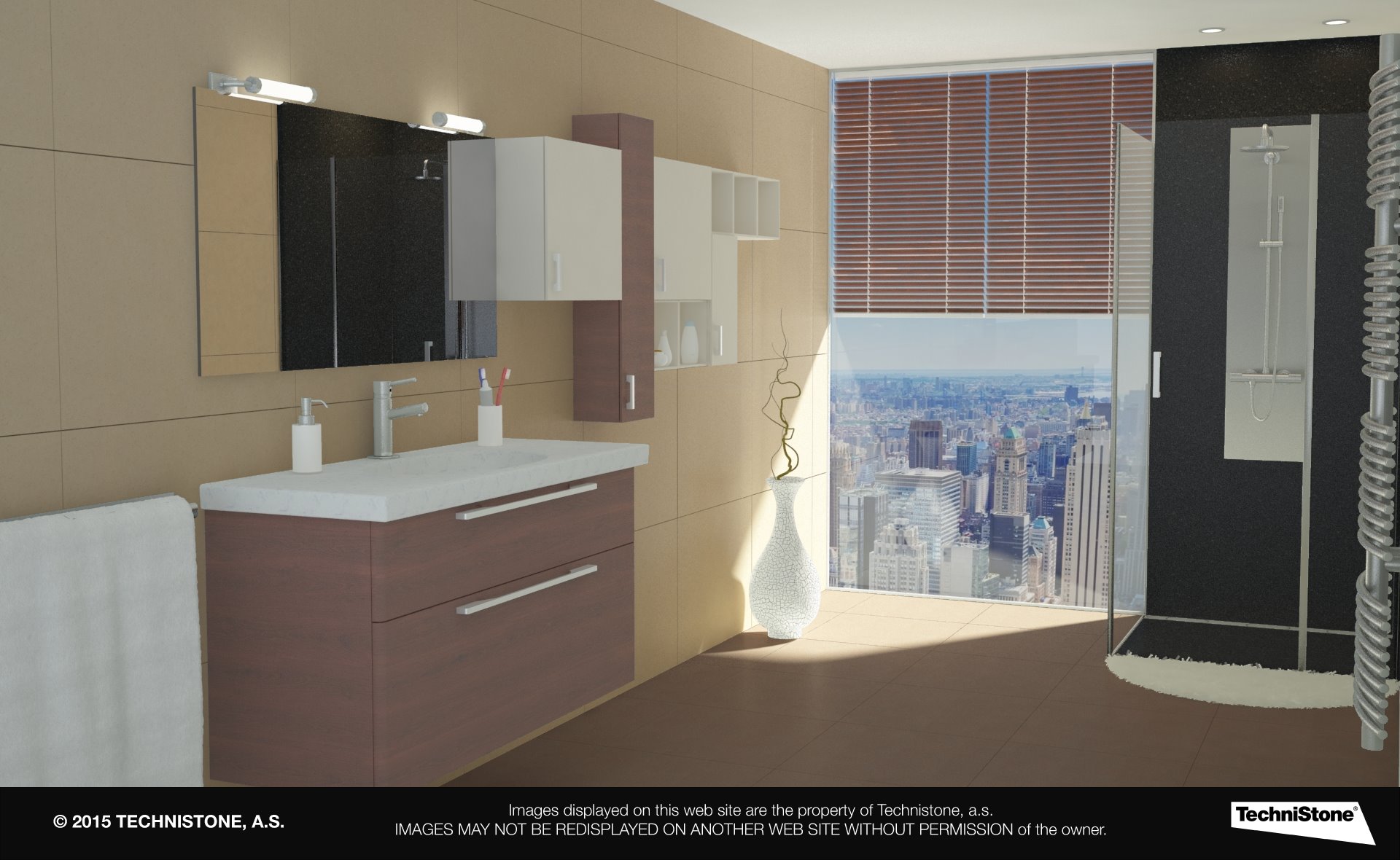 Modern bathroom
