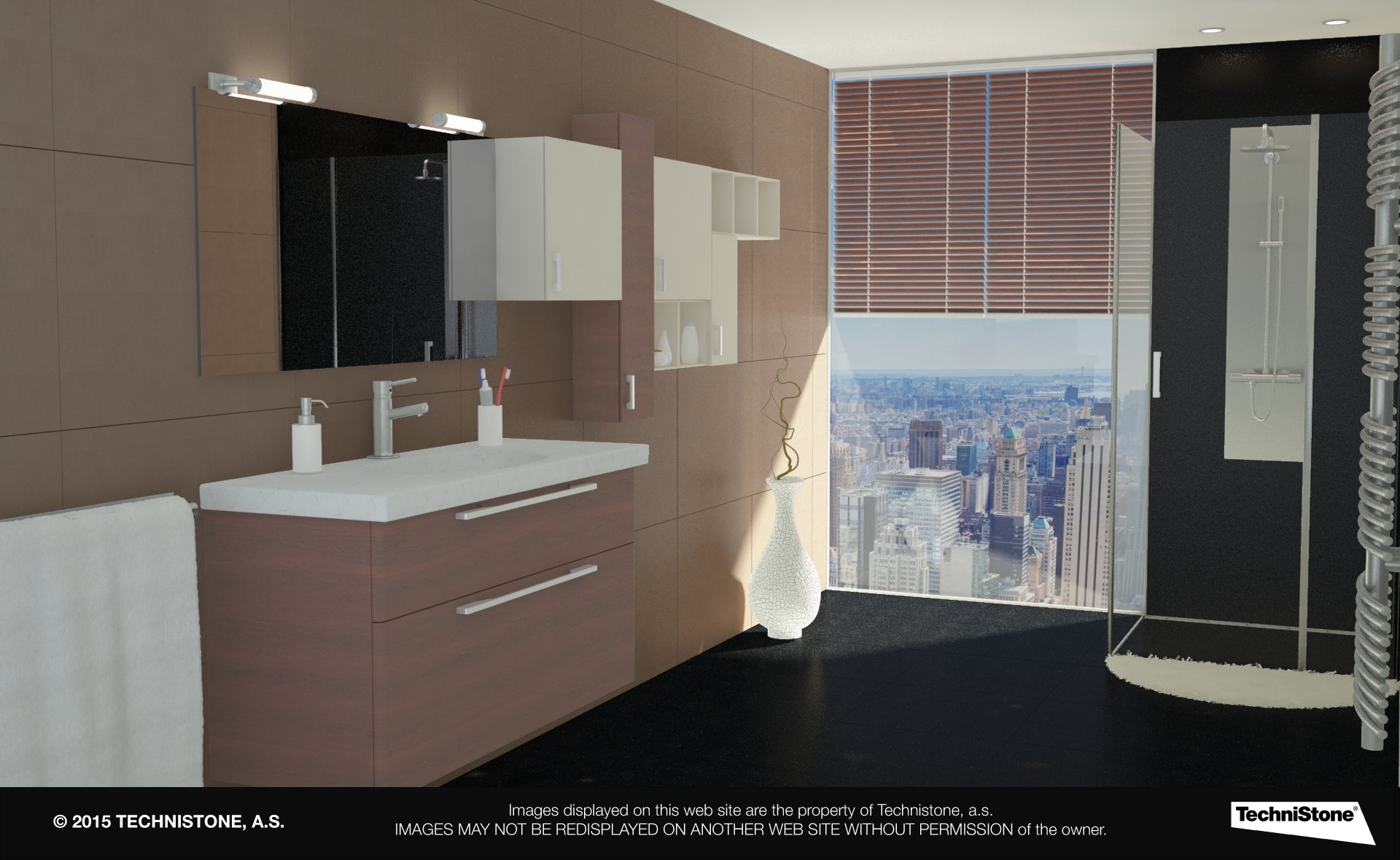 Modern bathroom