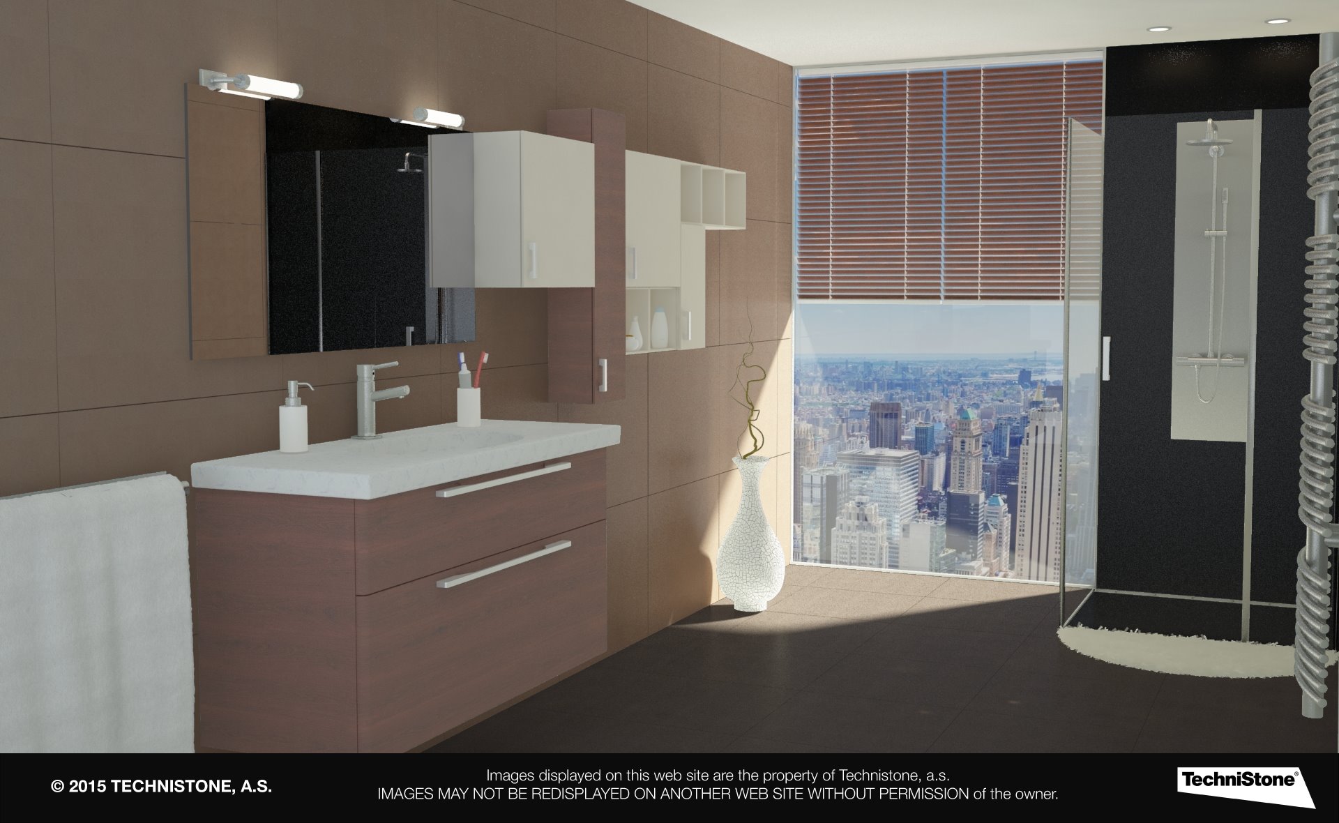 Modern bathroom
