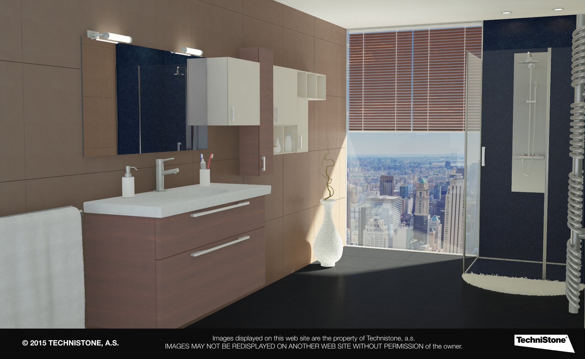 Modern bathroom