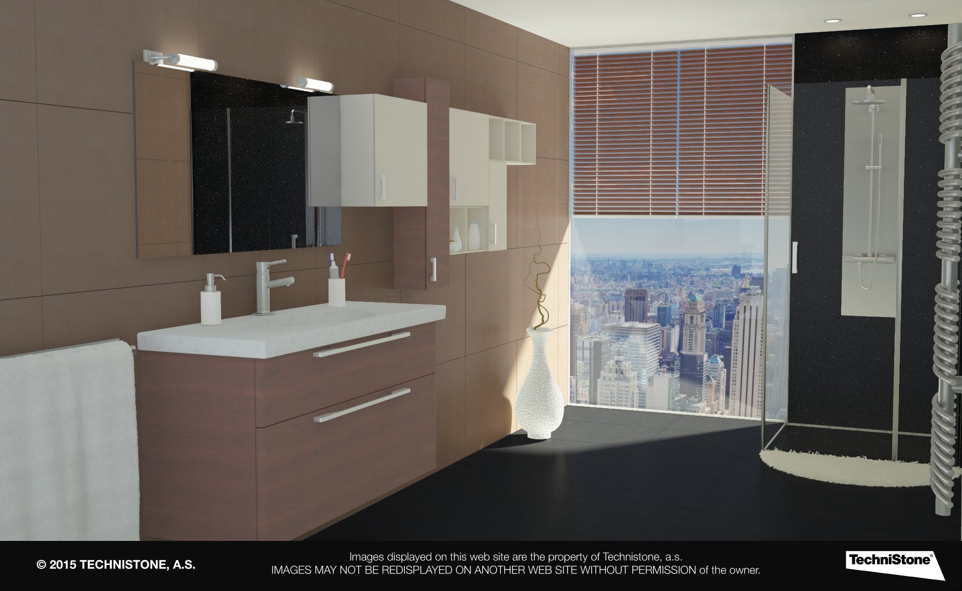 Modern bathroom