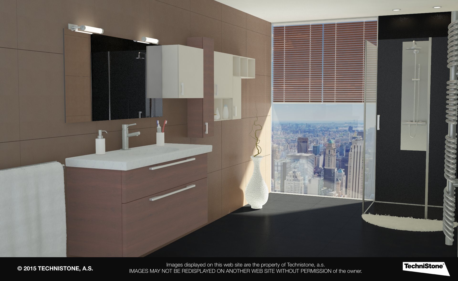 Modern bathroom