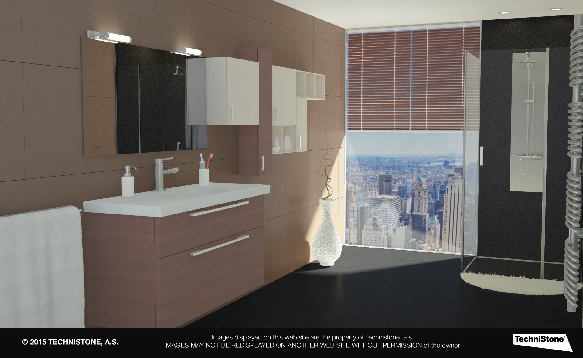 Modern bathroom