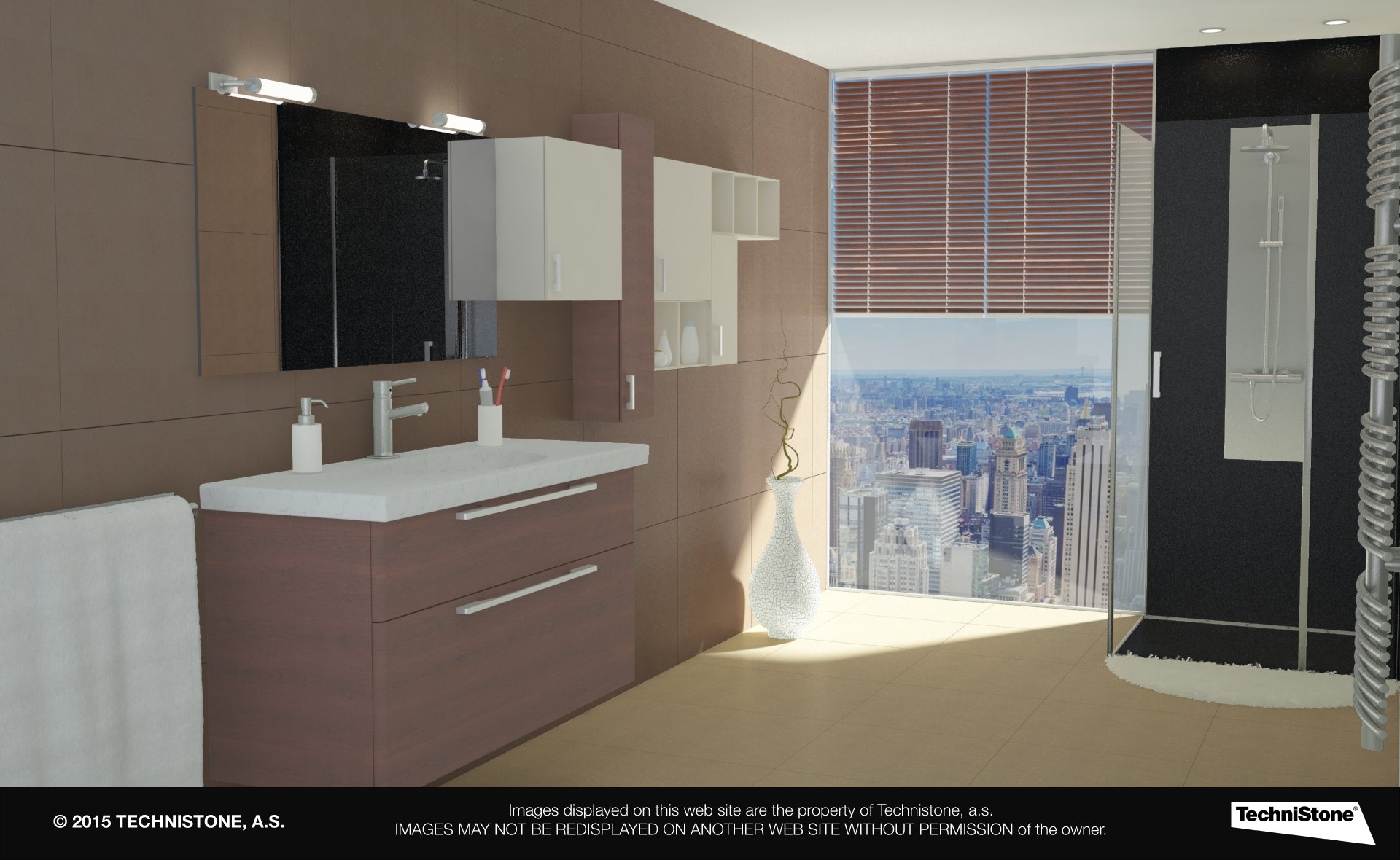 Modern bathroom