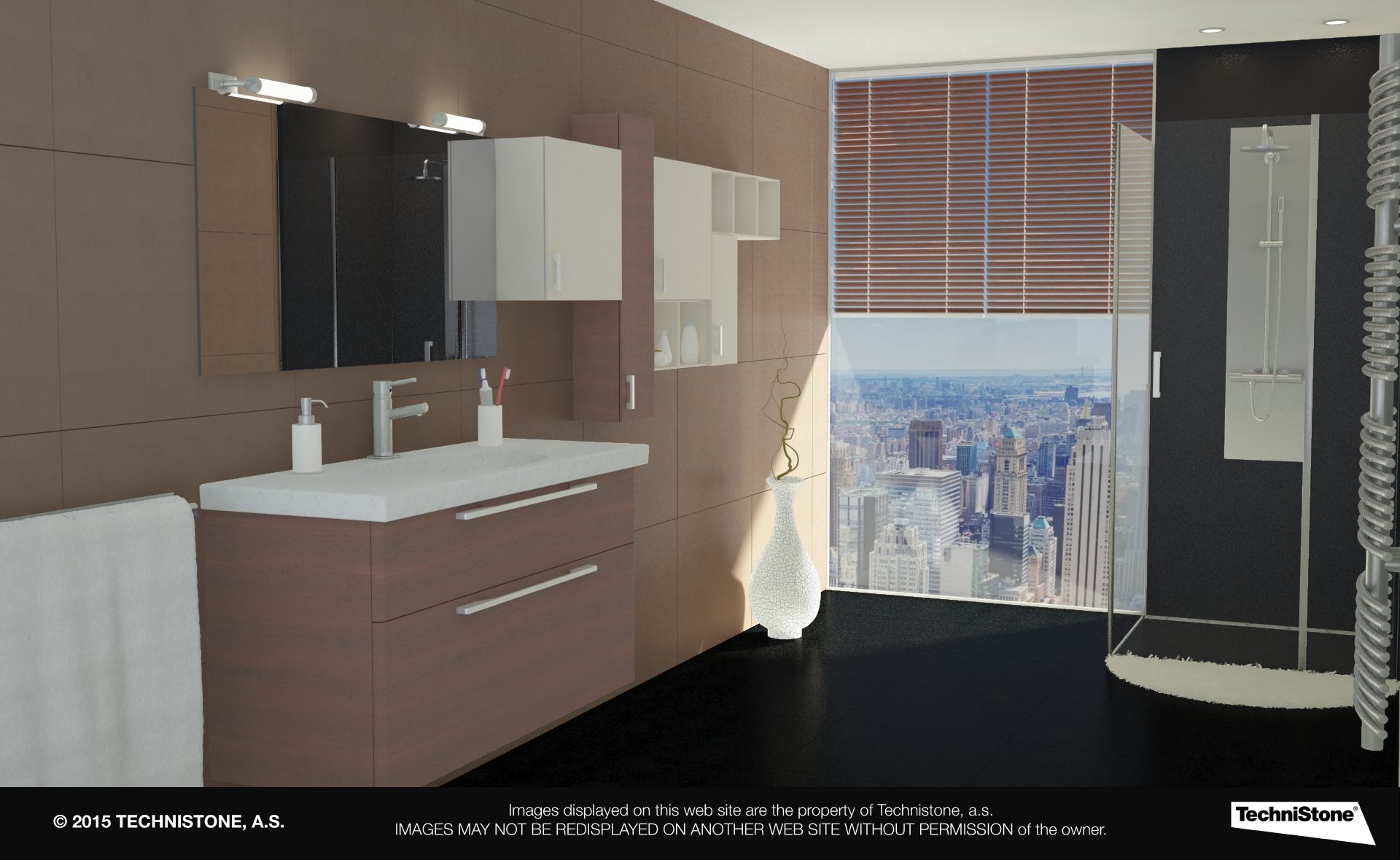 Modern bathroom