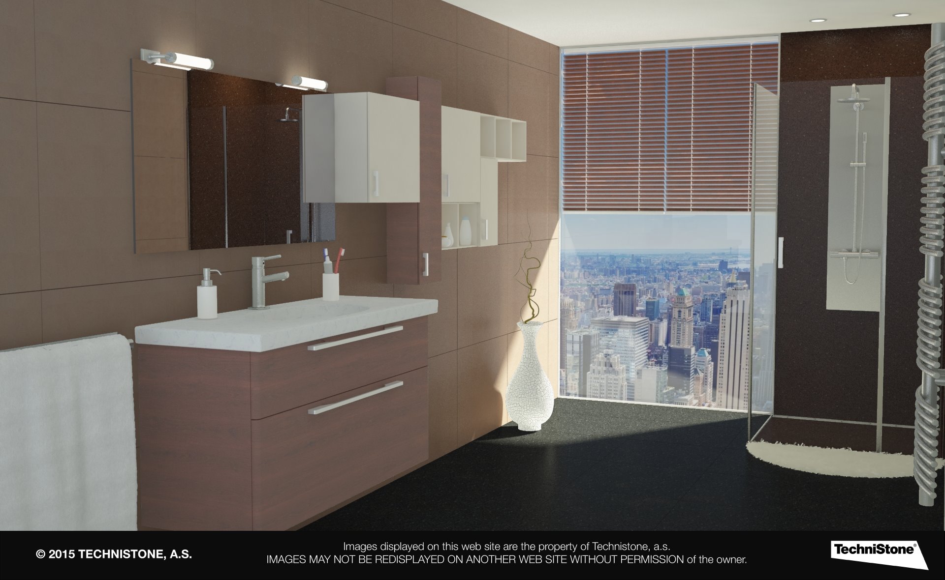 Modern bathroom