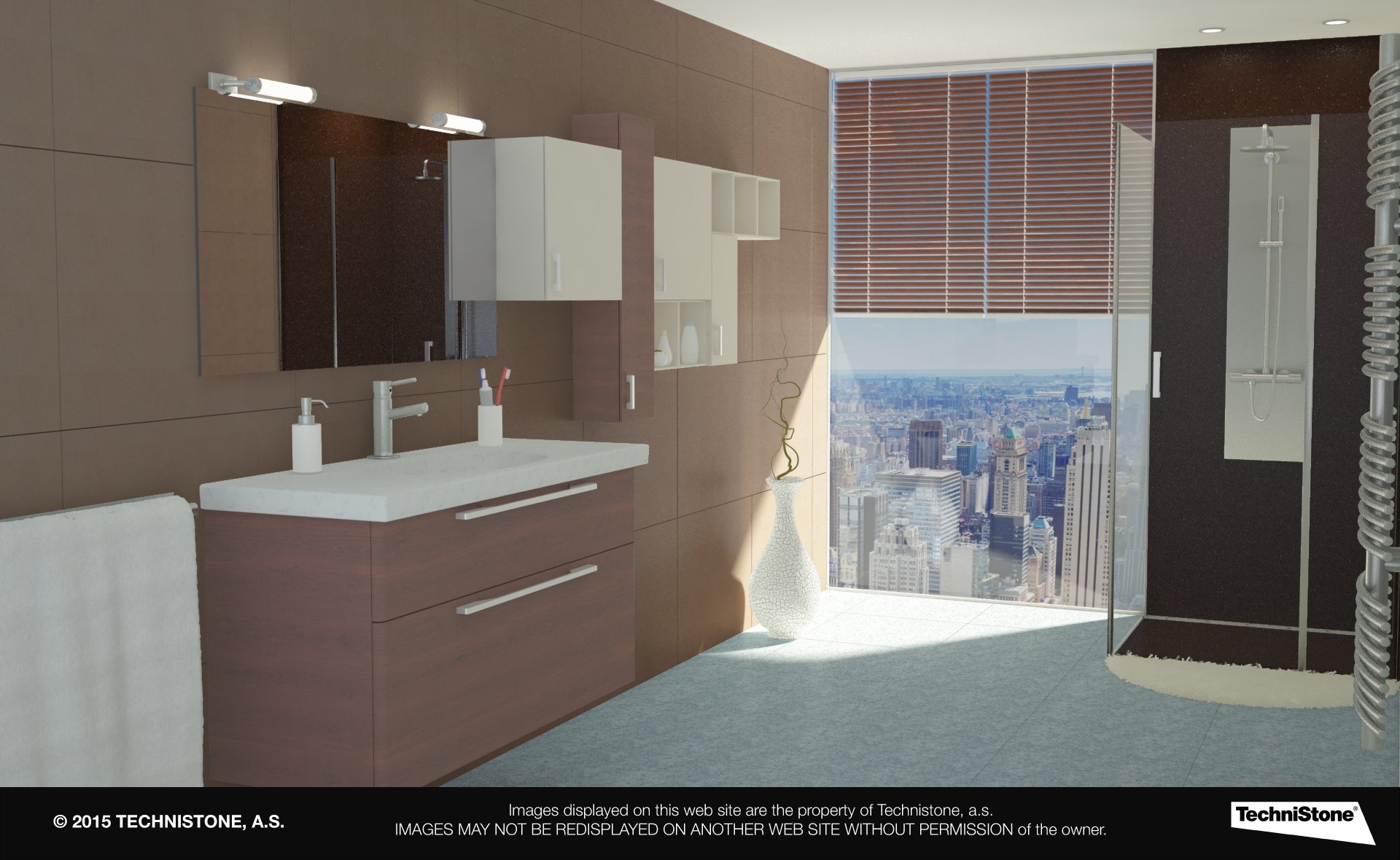 Modern bathroom