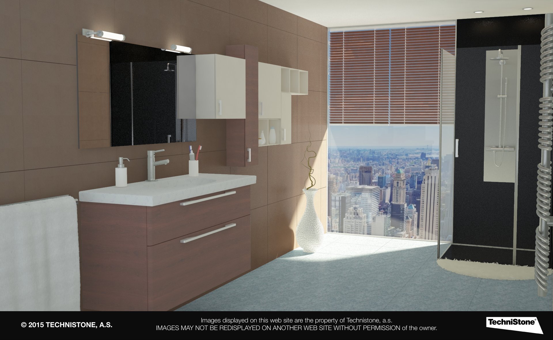 Modern bathroom