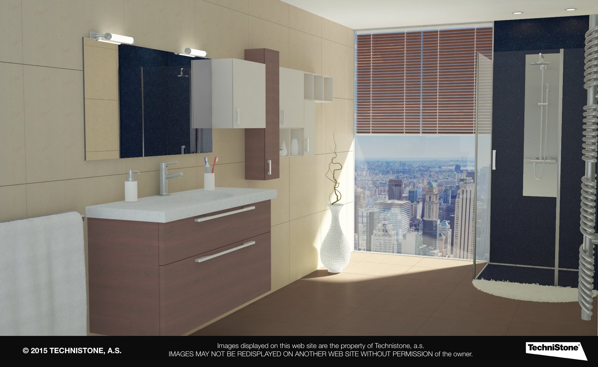 Modern bathroom