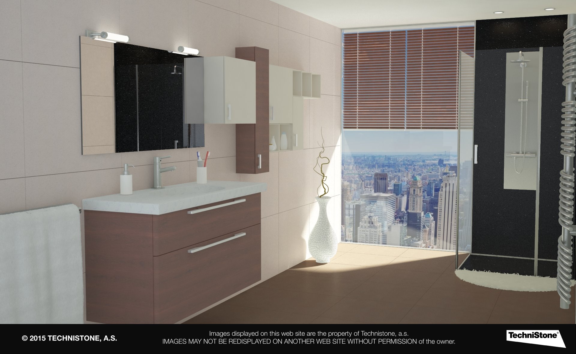 Modern bathroom