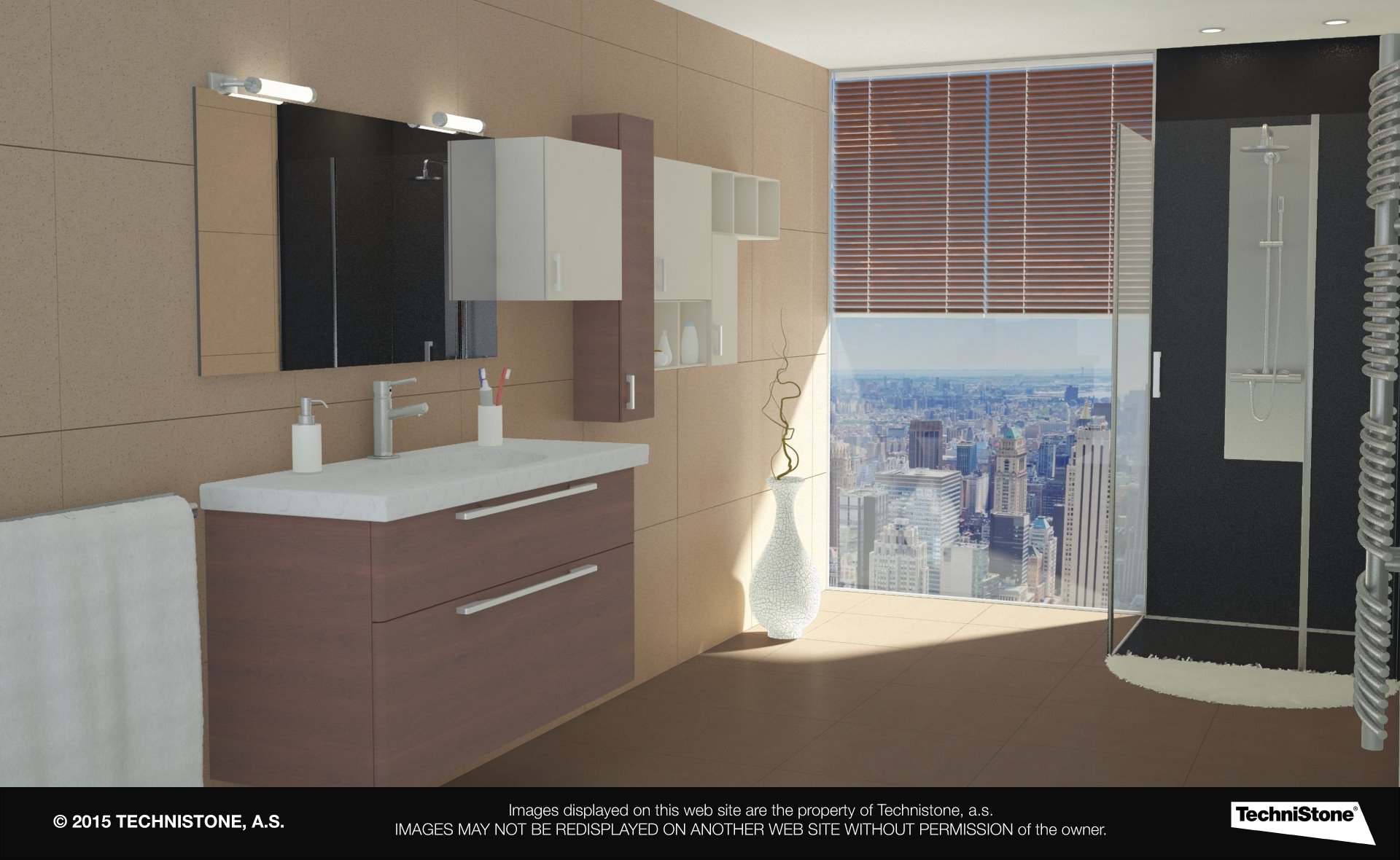 Modern bathroom