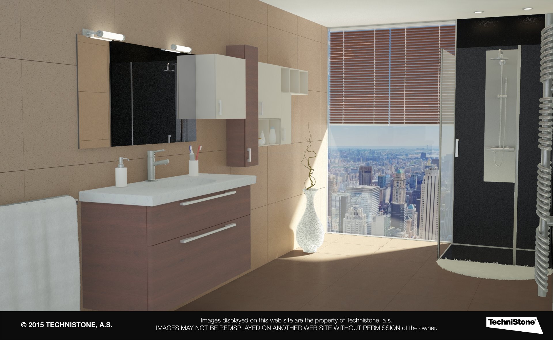 Modern bathroom