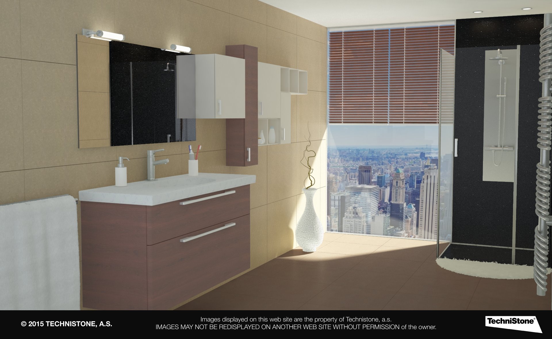 Modern bathroom