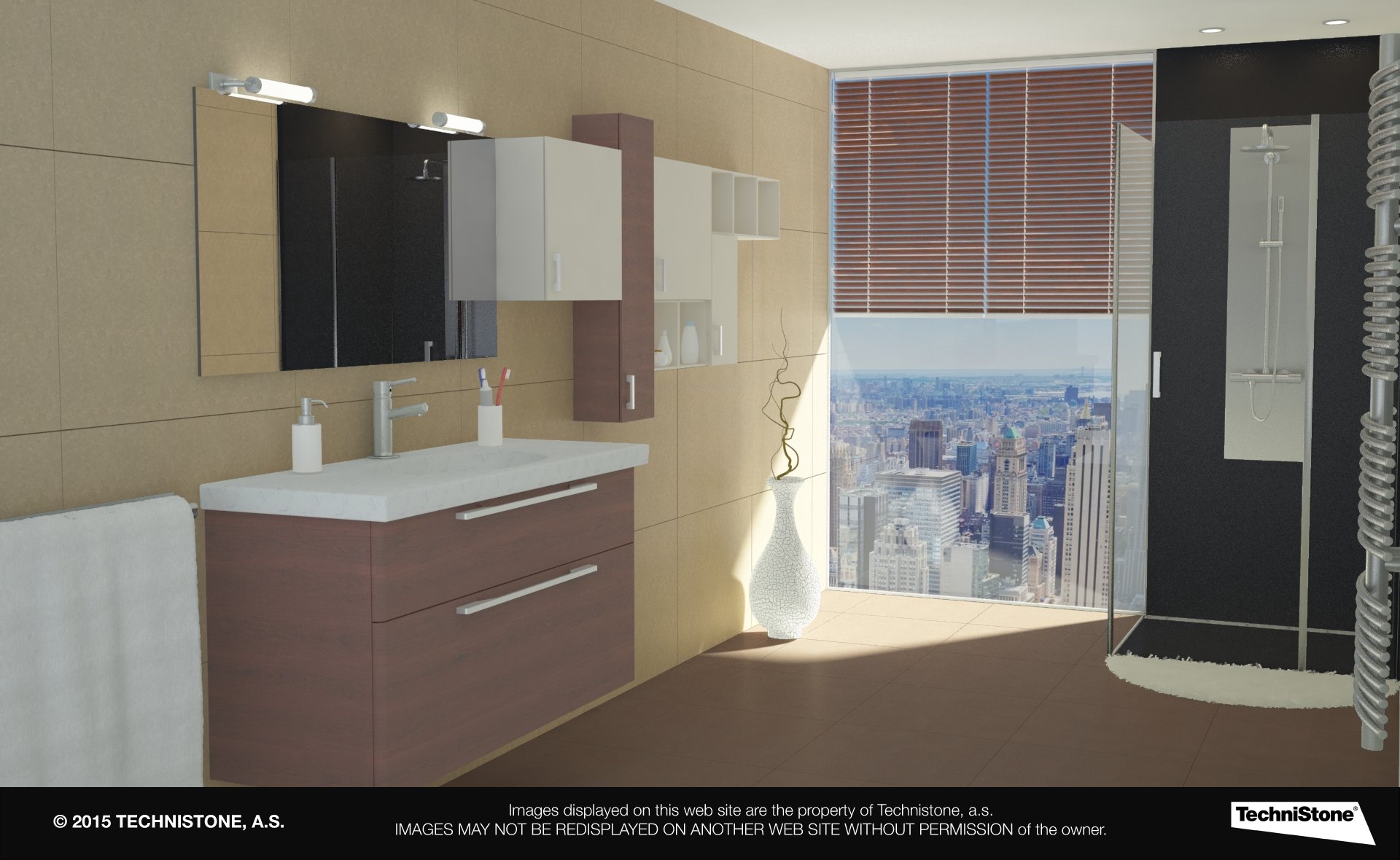 Modern bathroom