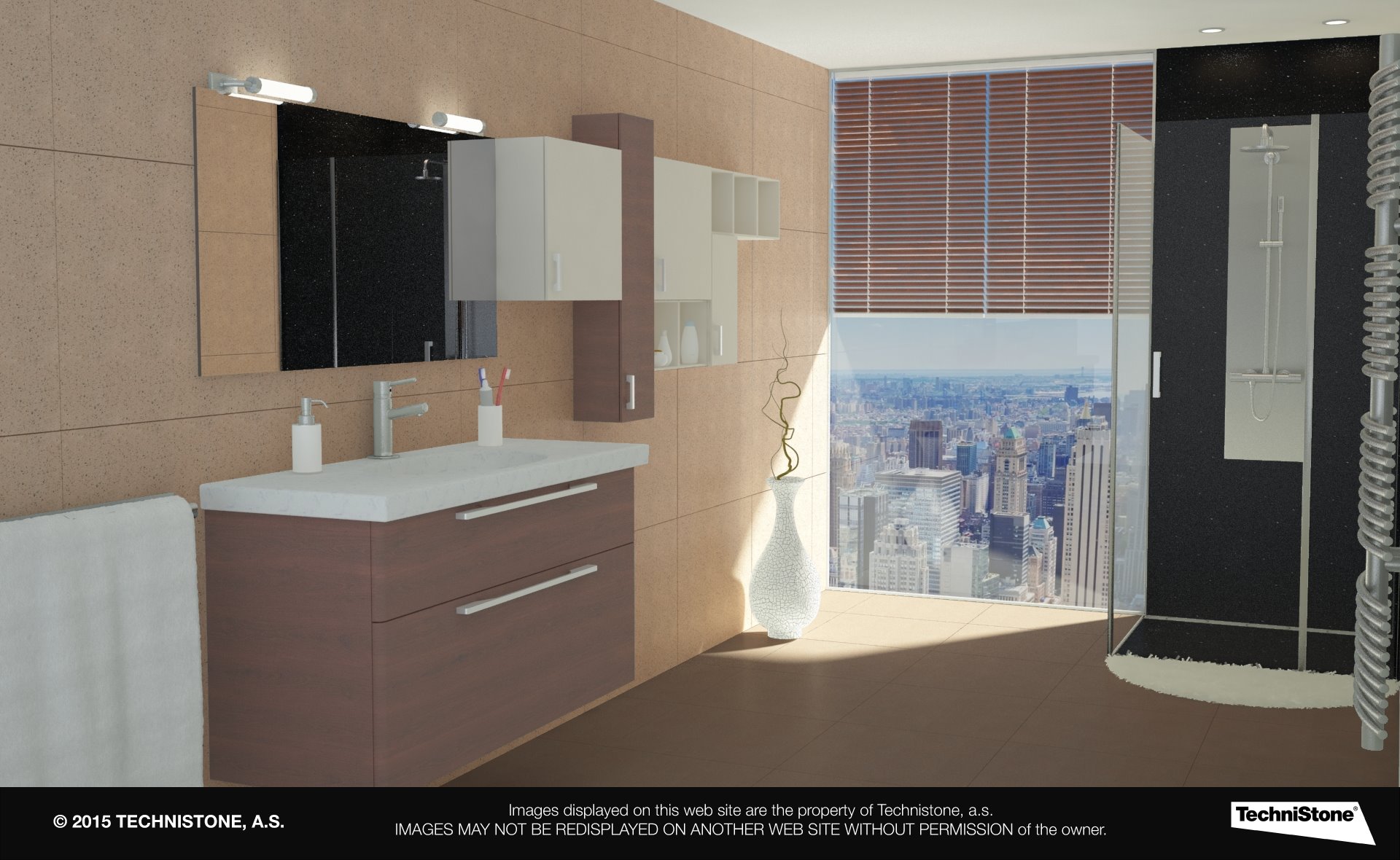 Modern bathroom