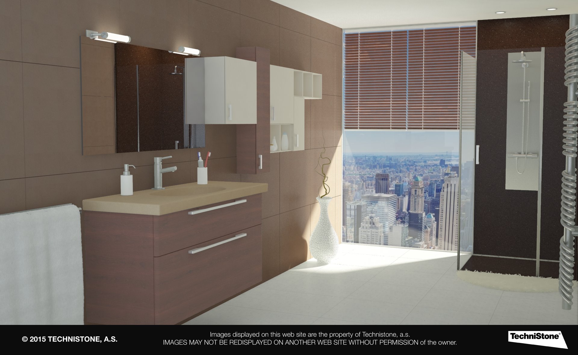 Modern bathroom