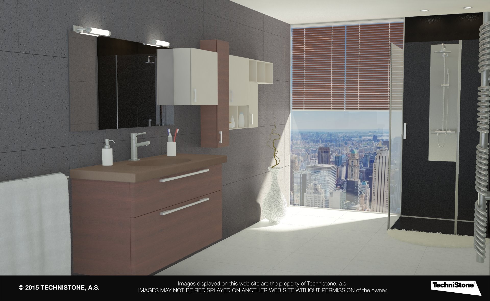 Modern bathroom
