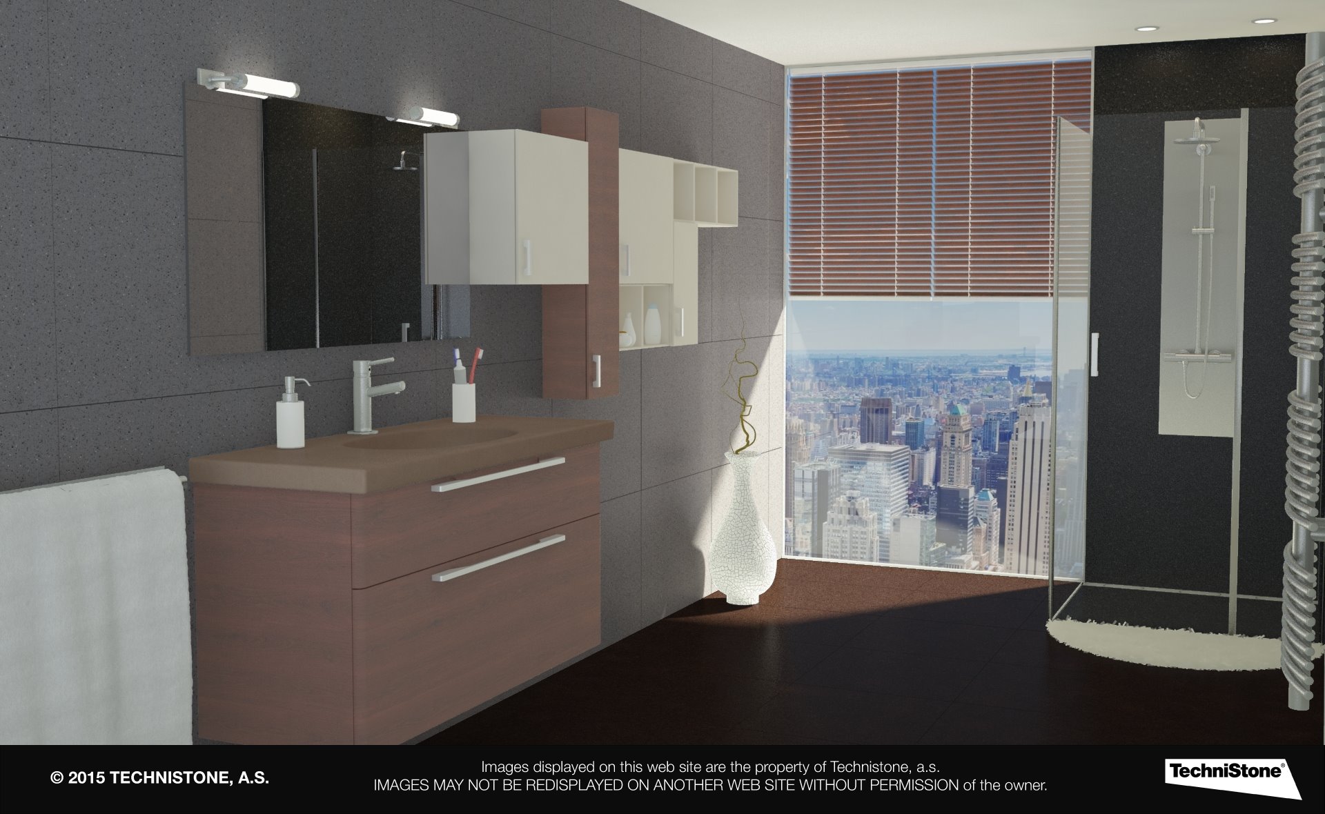 Modern bathroom