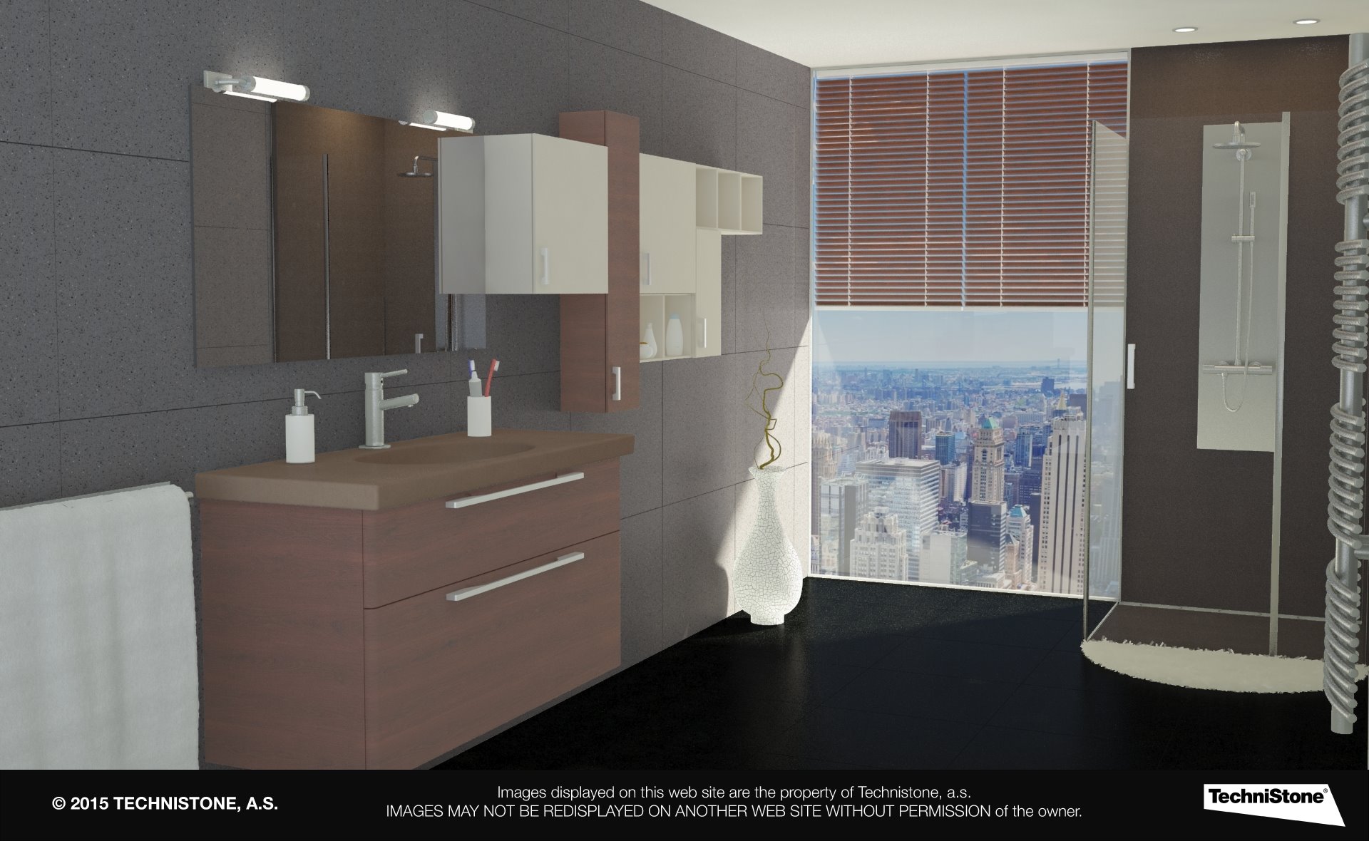 Modern bathroom