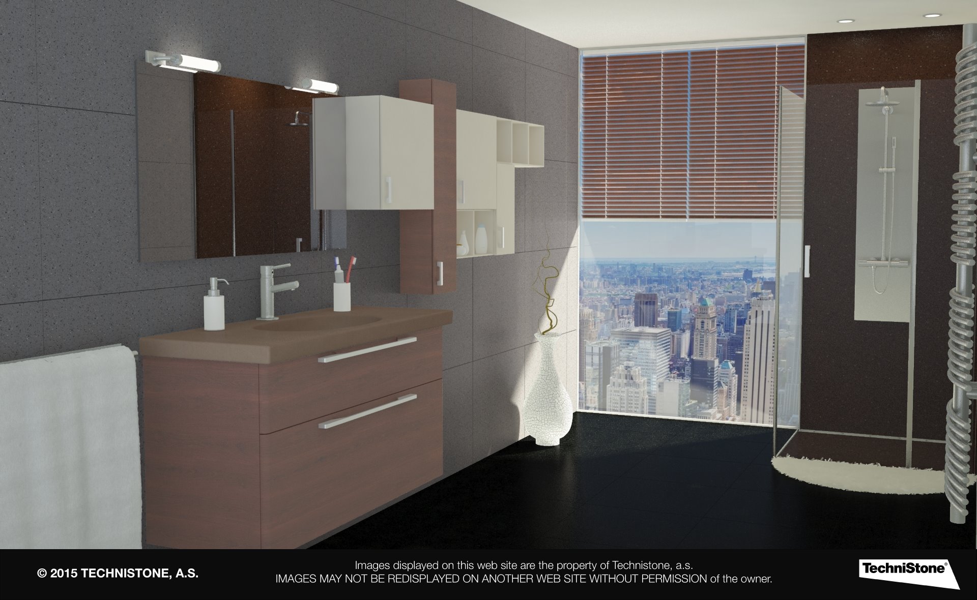 Modern bathroom