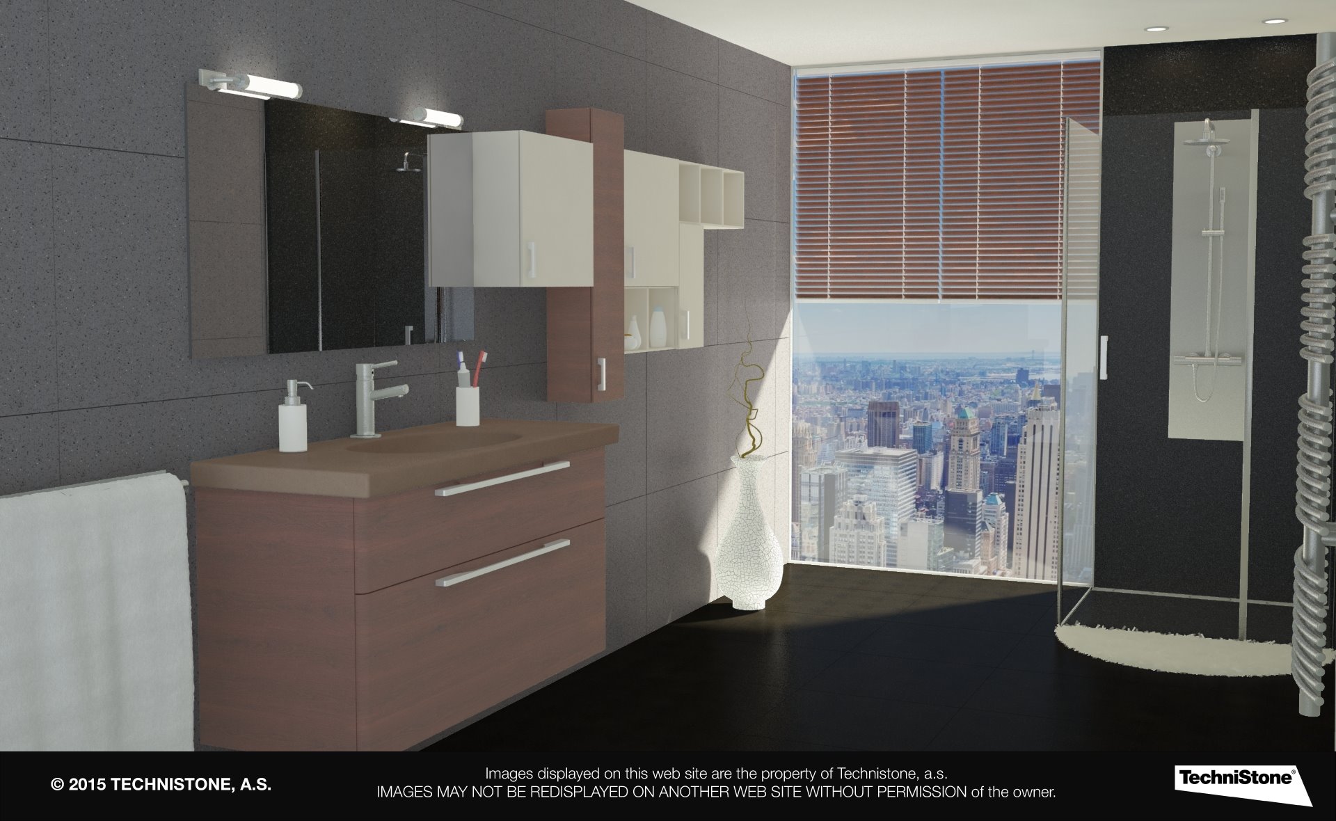 Modern bathroom