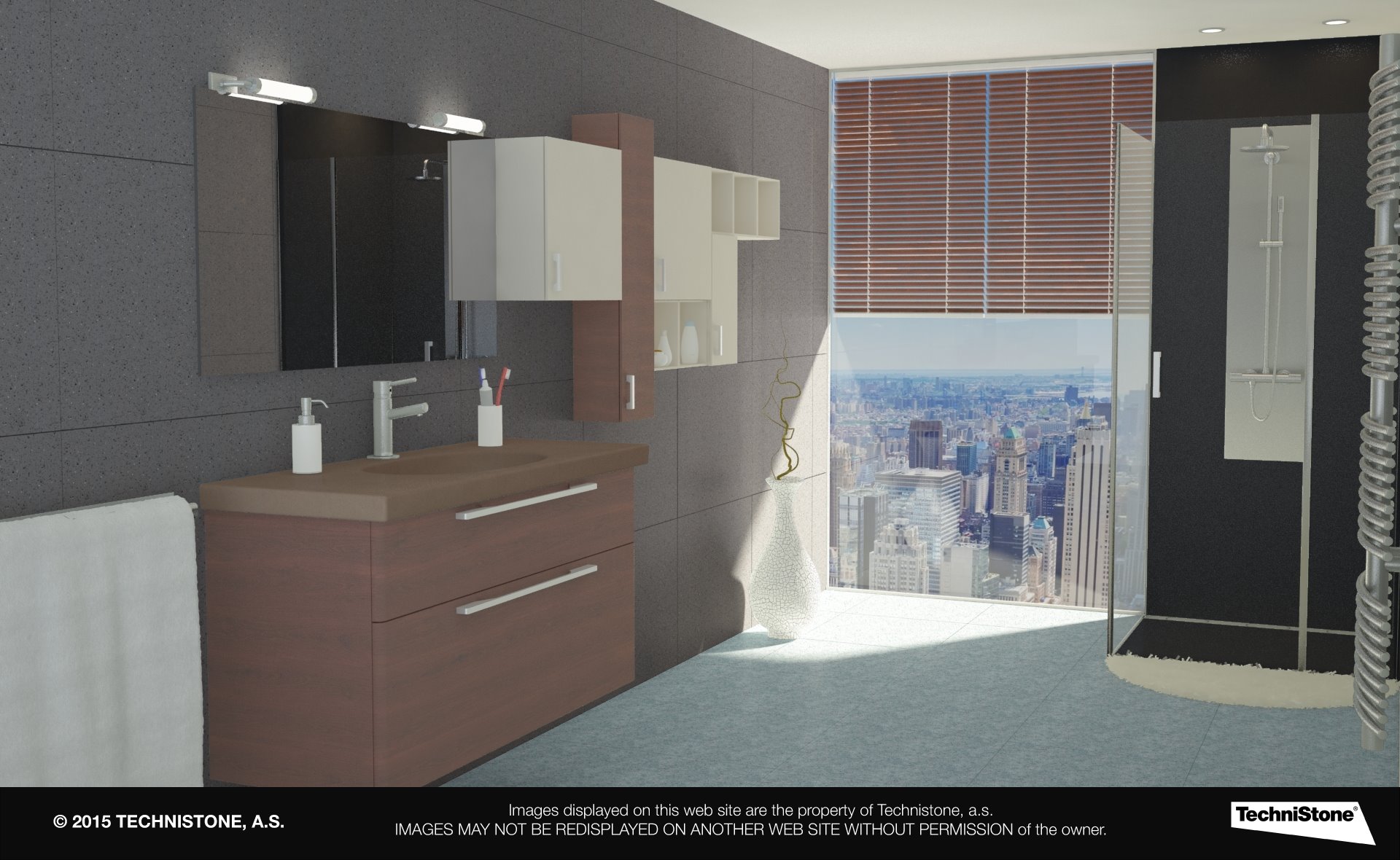 Modern bathroom