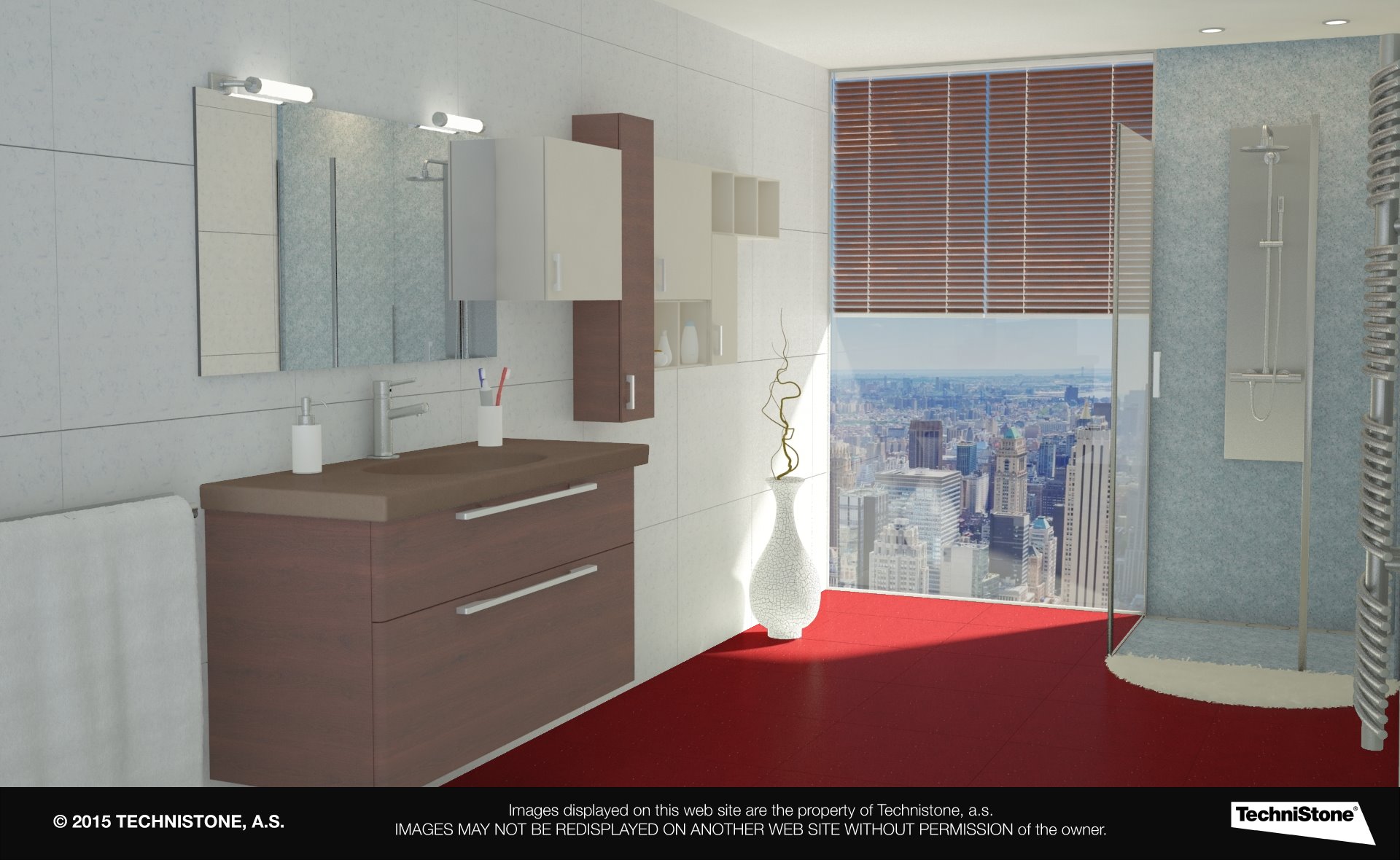 Modern bathroom