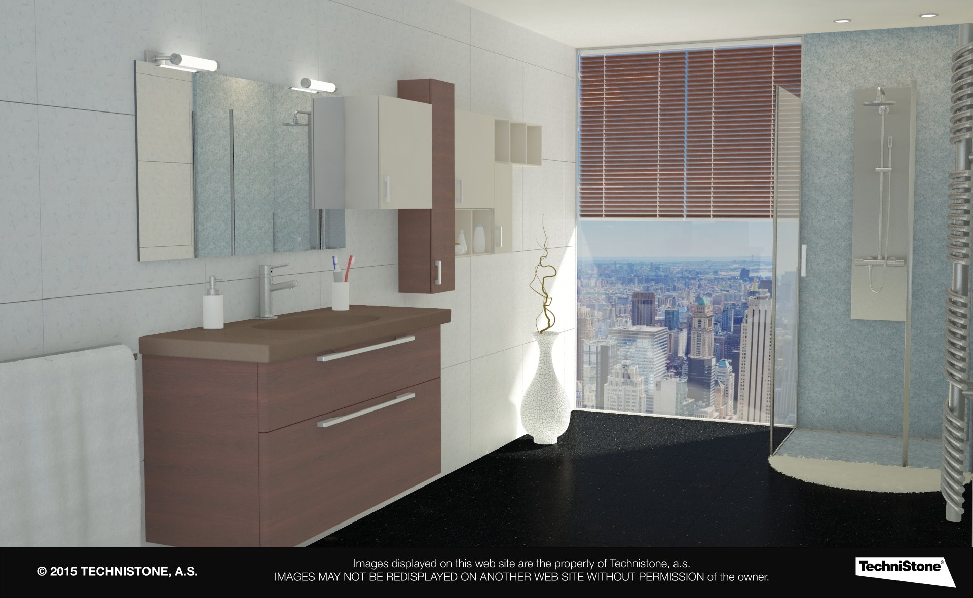 Modern bathroom