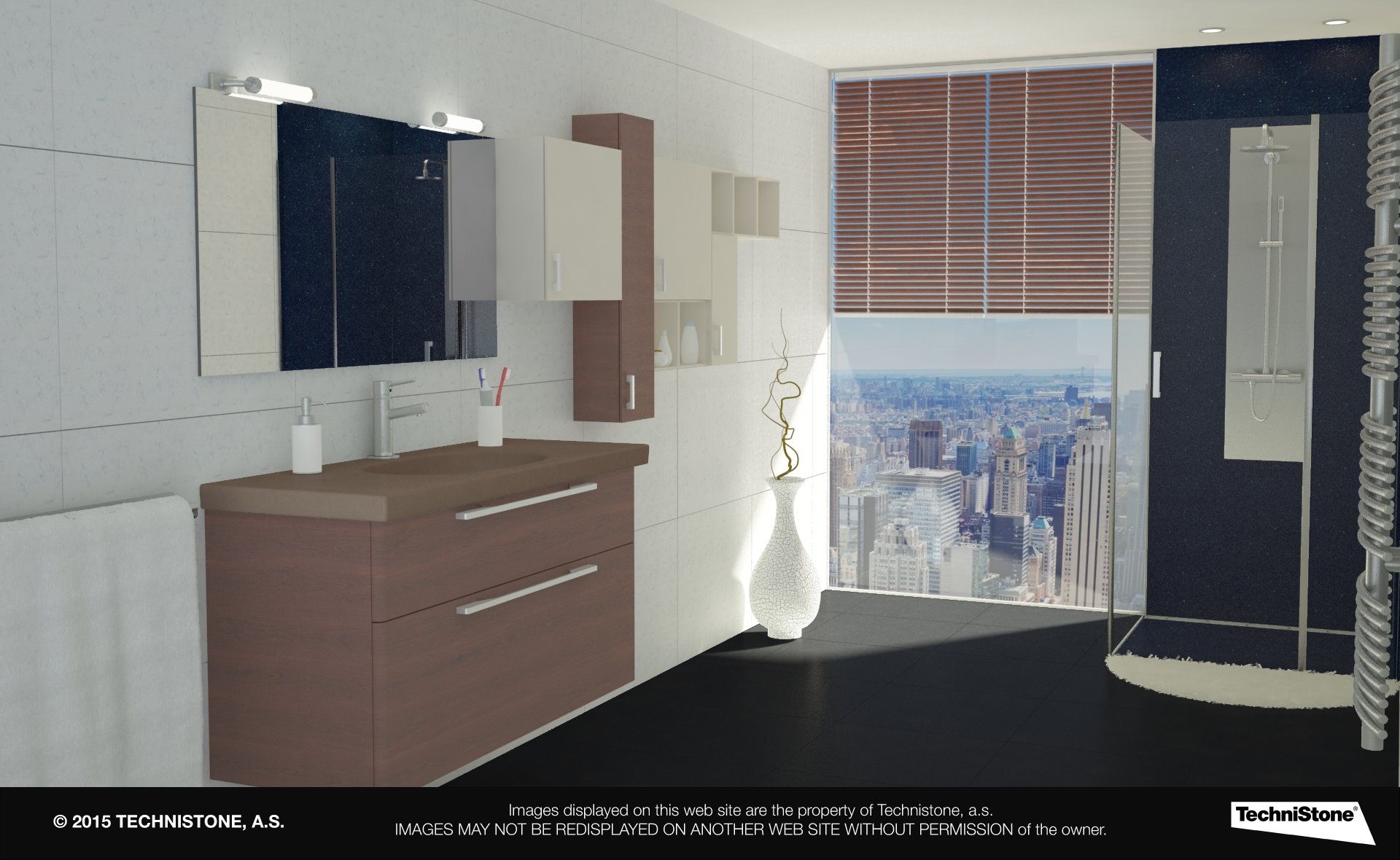 Modern bathroom