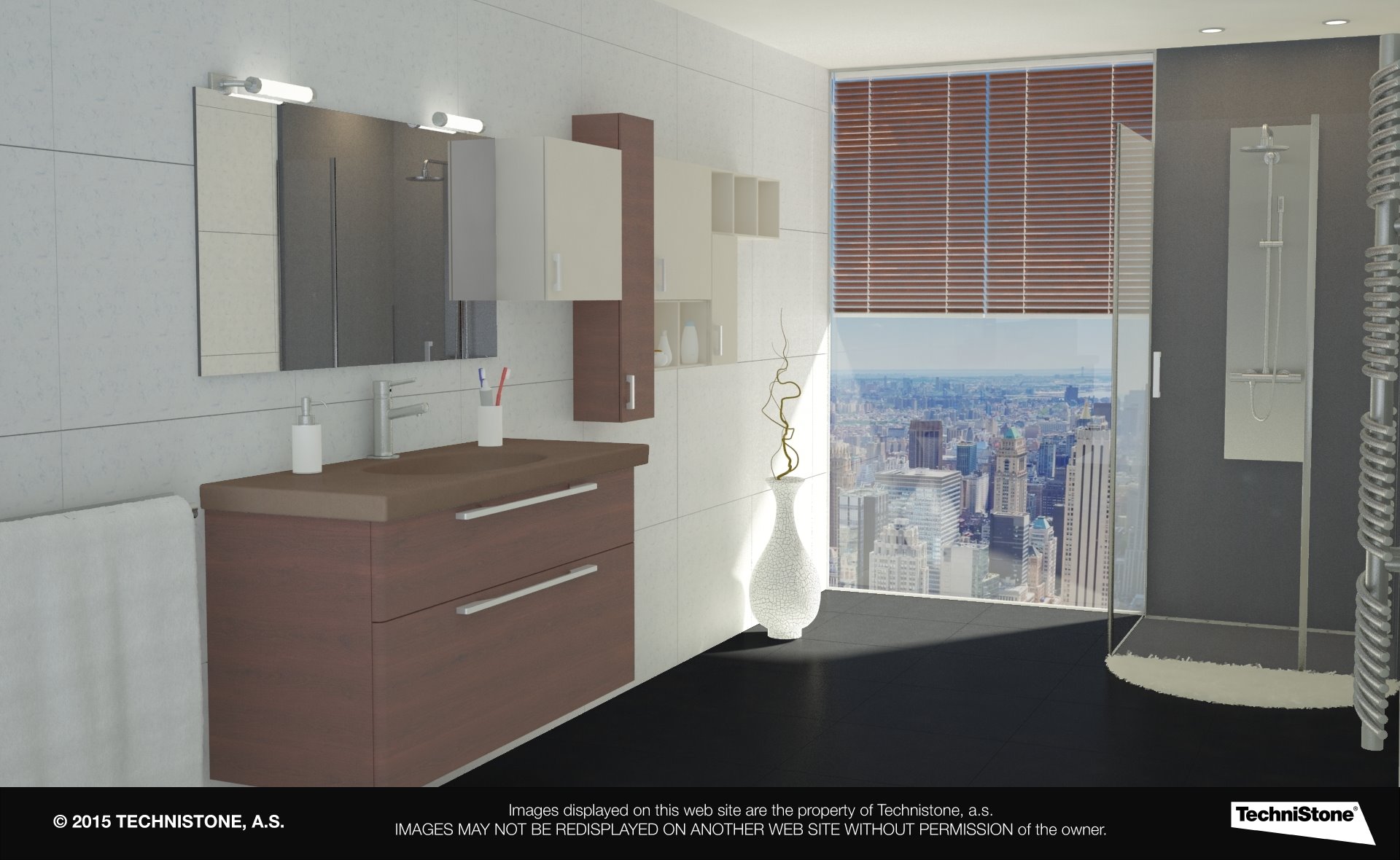 Modern bathroom