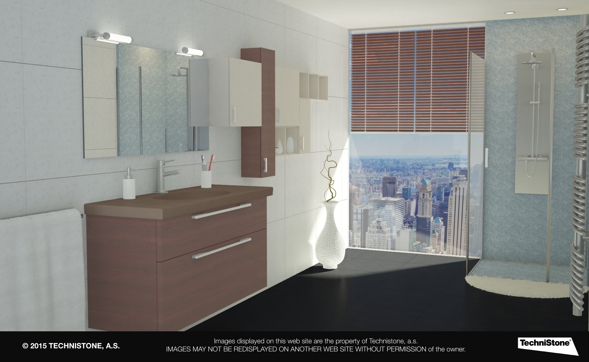 Modern bathroom