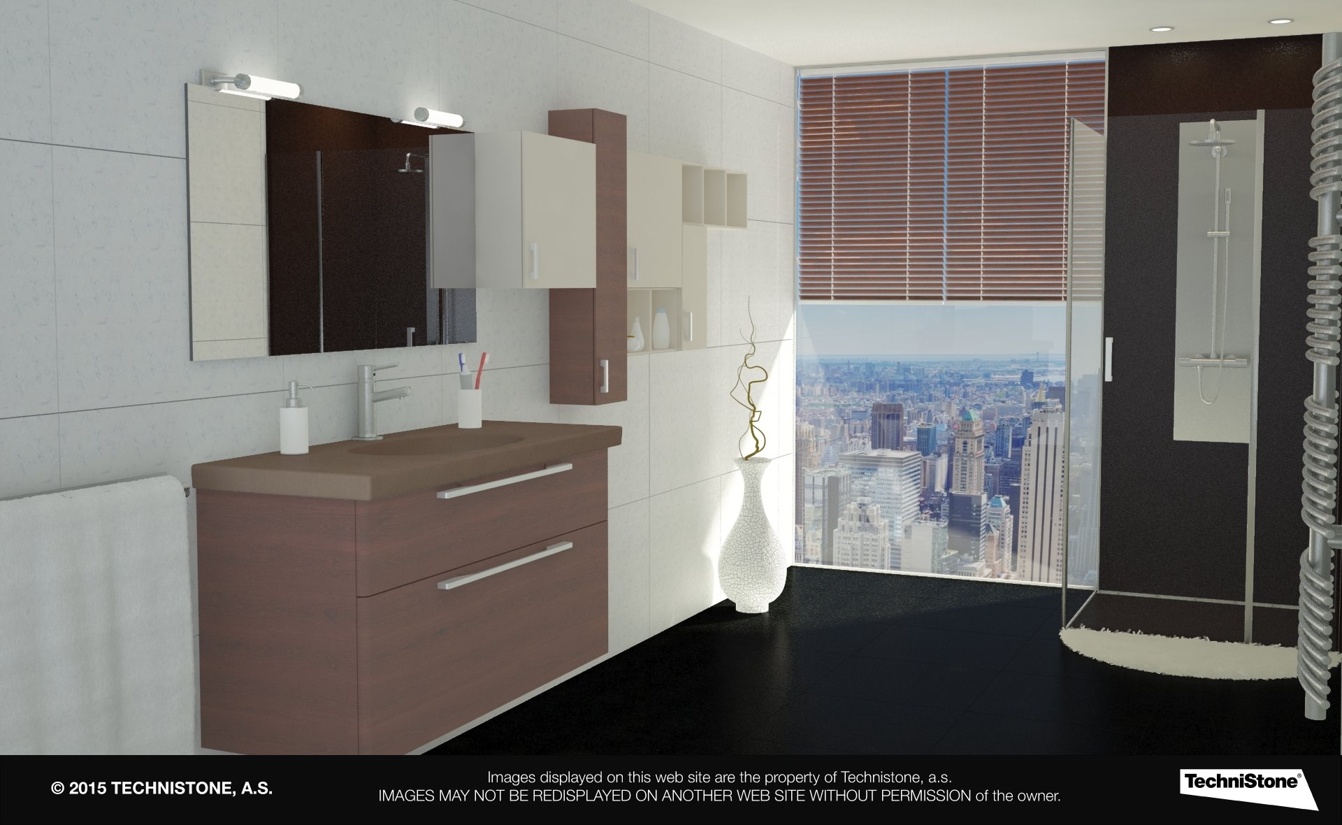 Modern bathroom
