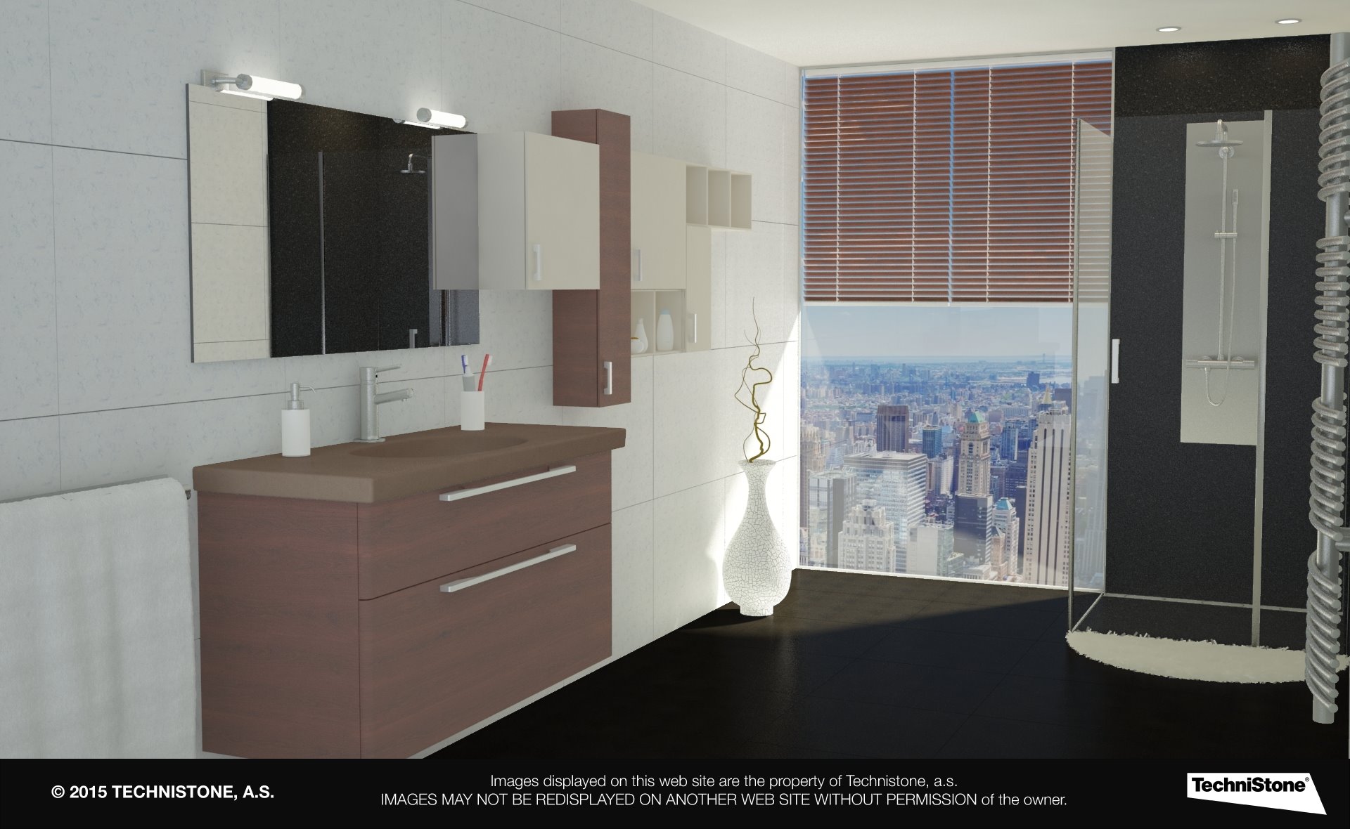 Modern bathroom
