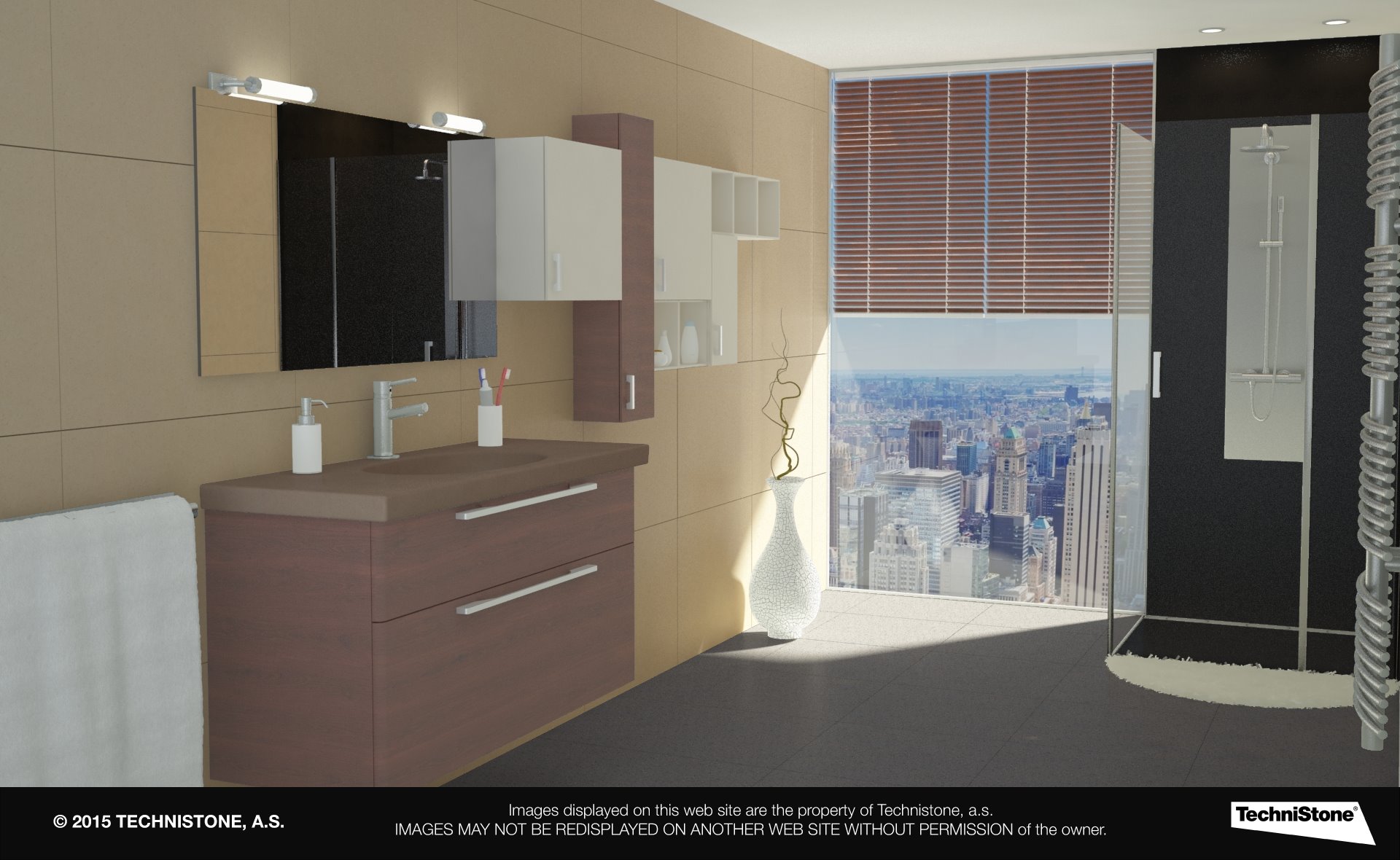 Modern bathroom