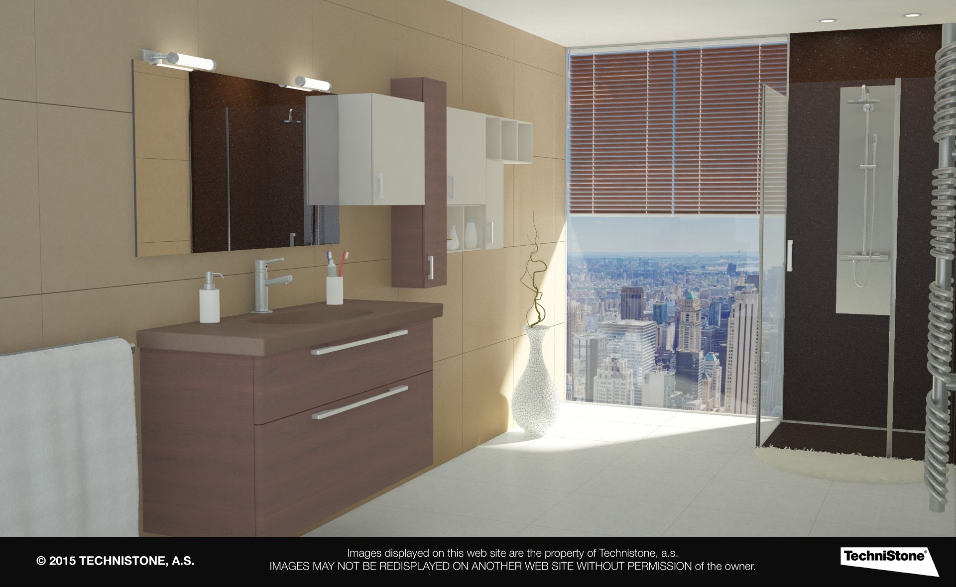 Modern bathroom