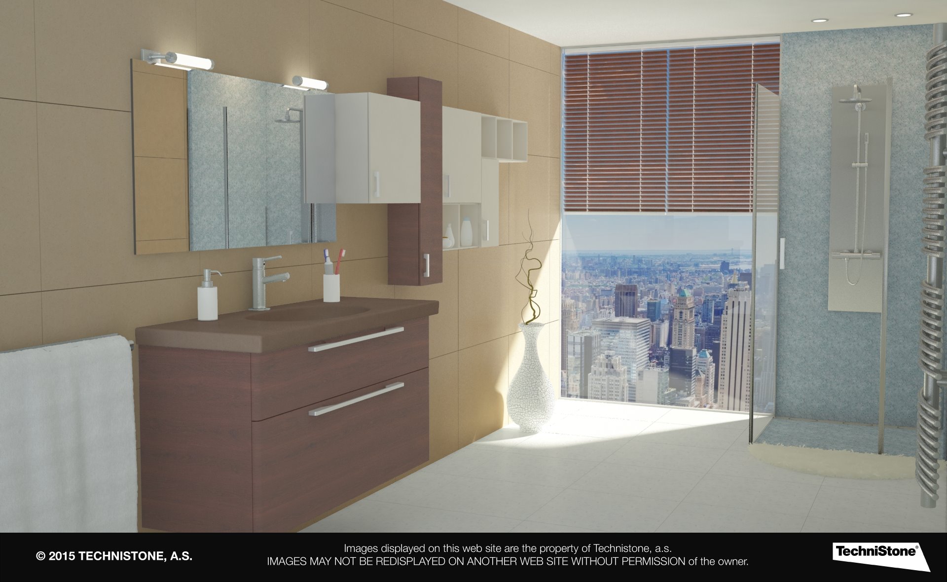 Modern bathroom