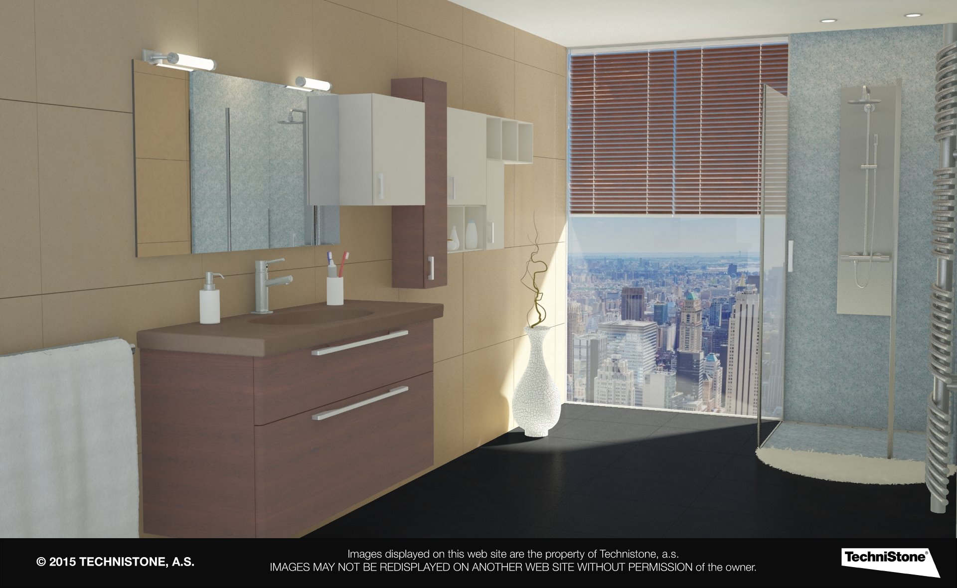 Modern bathroom