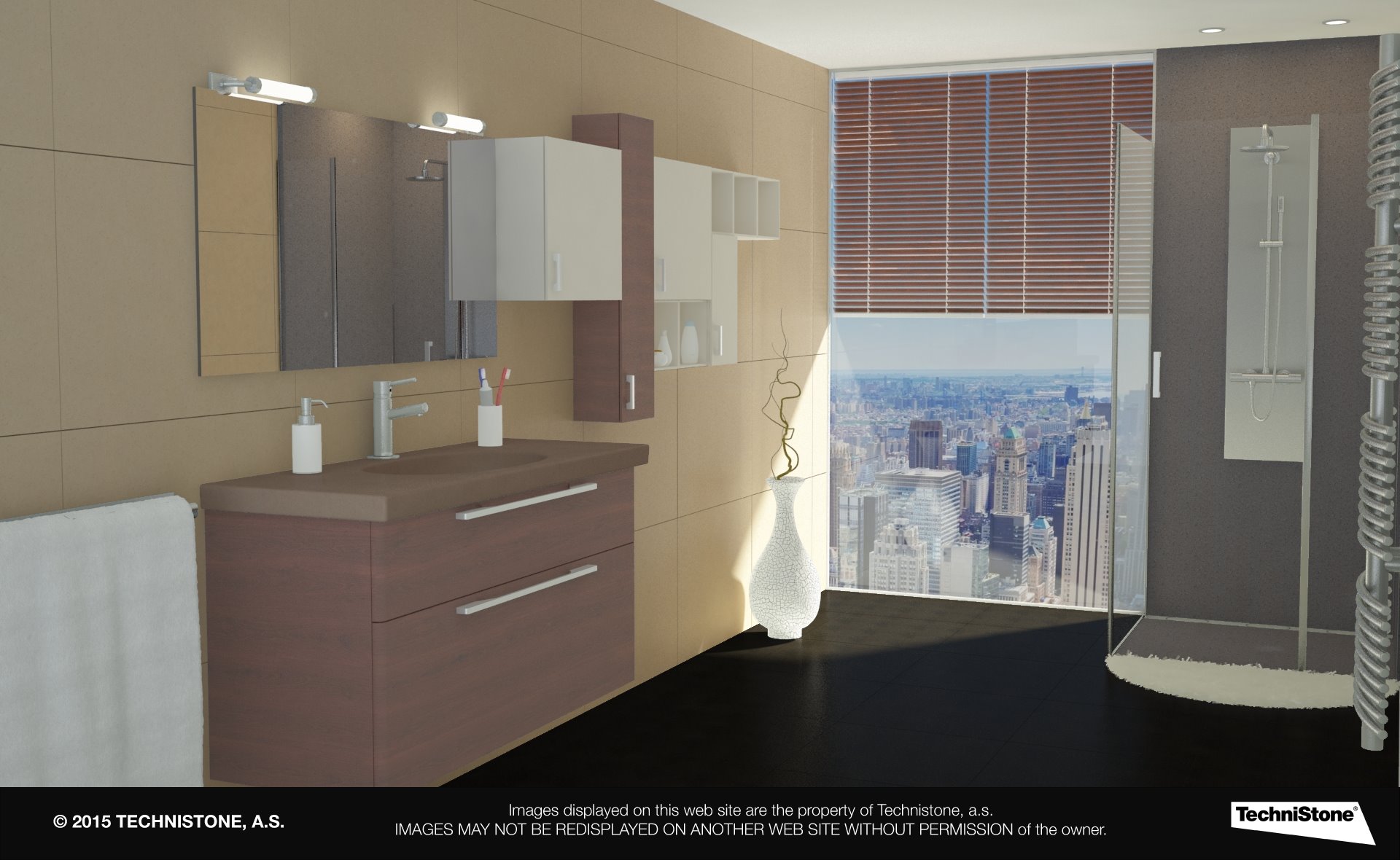 Modern bathroom