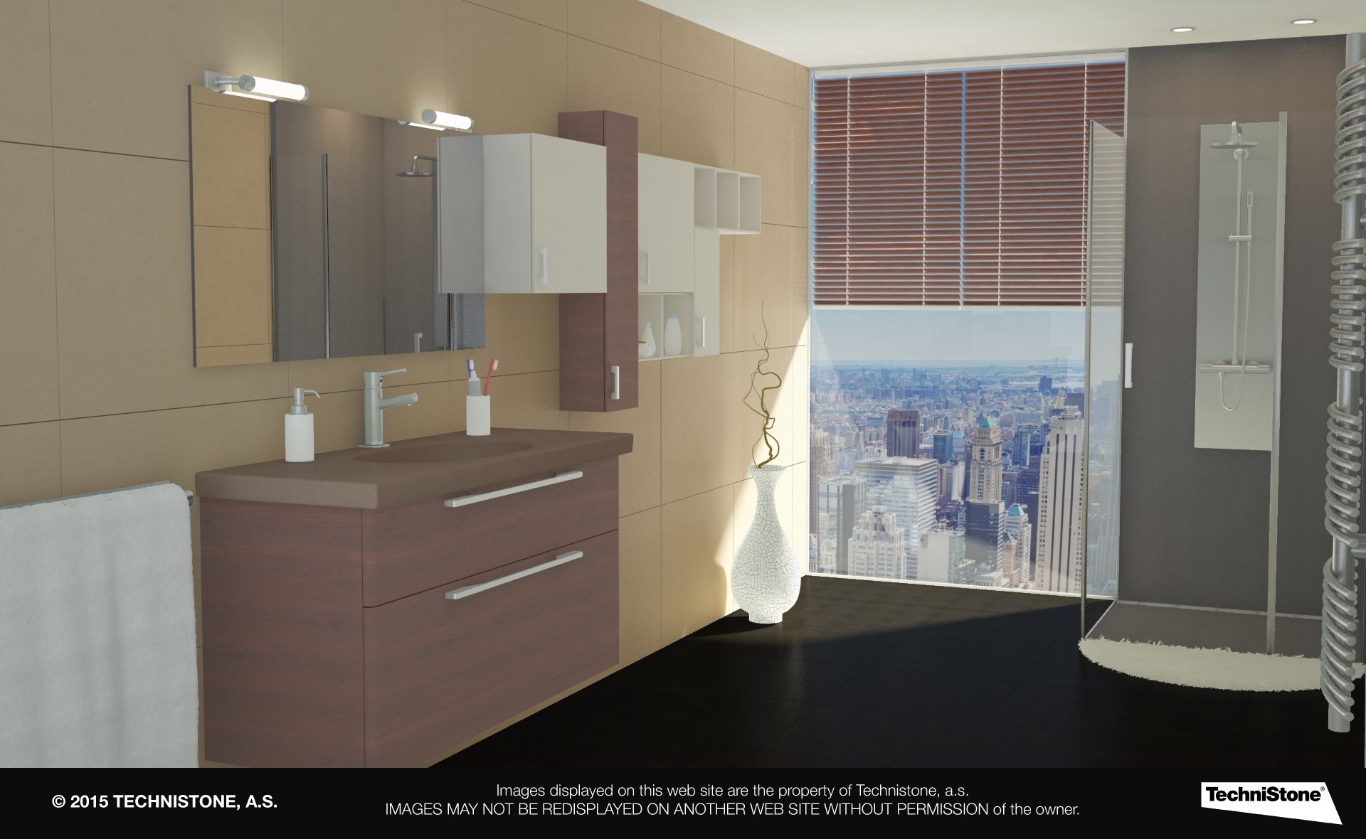 Modern bathroom
