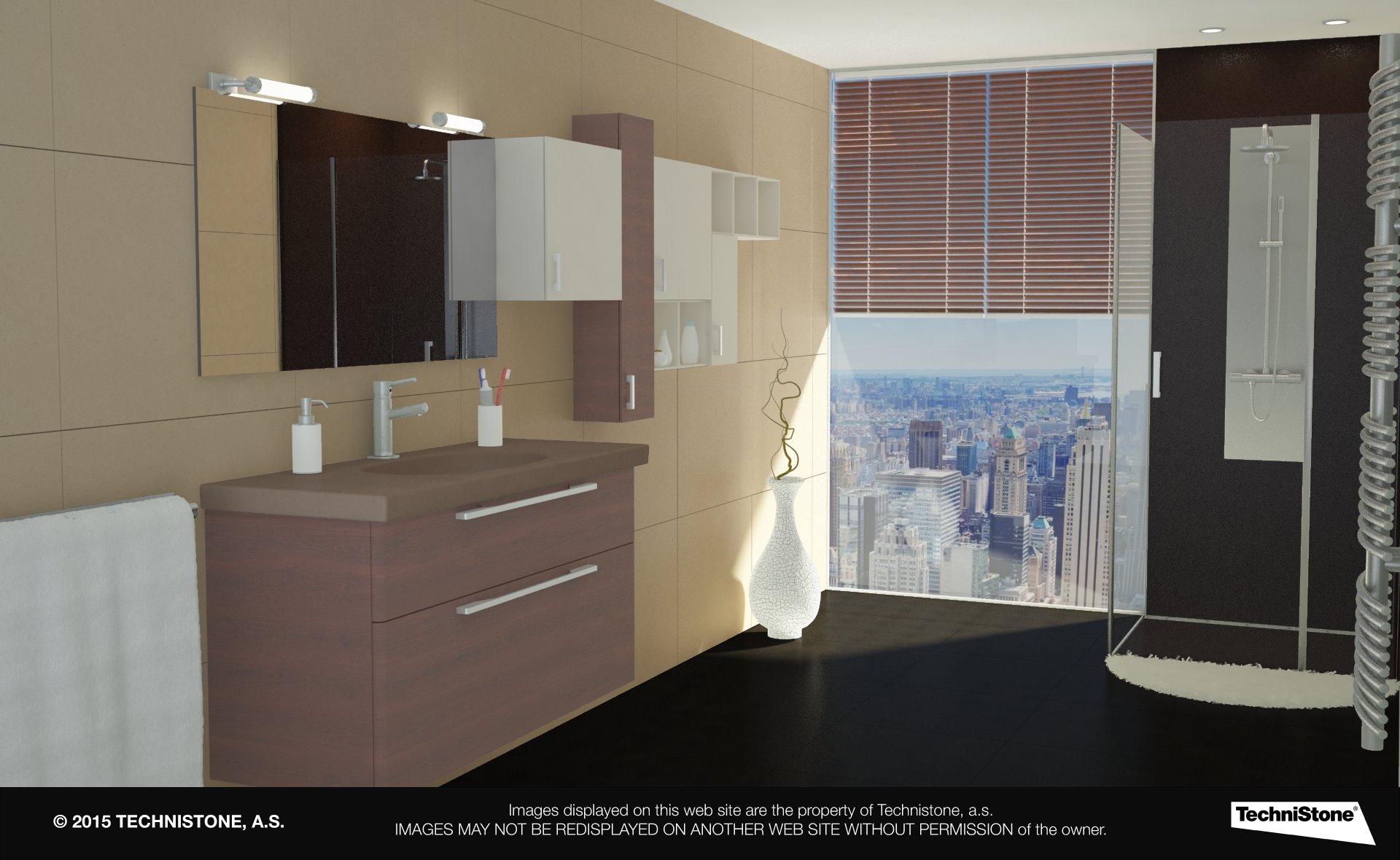 Modern bathroom