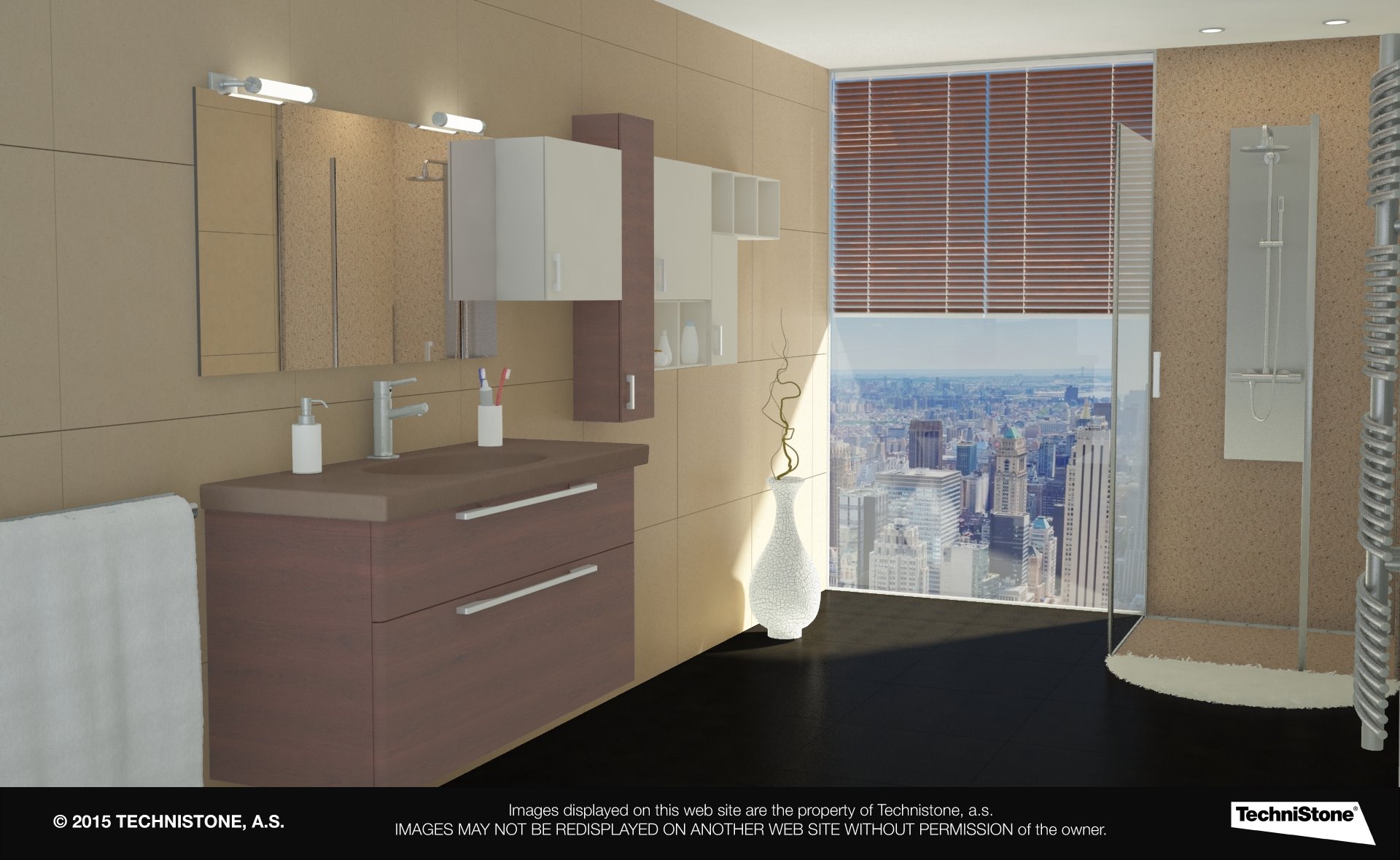 Modern bathroom