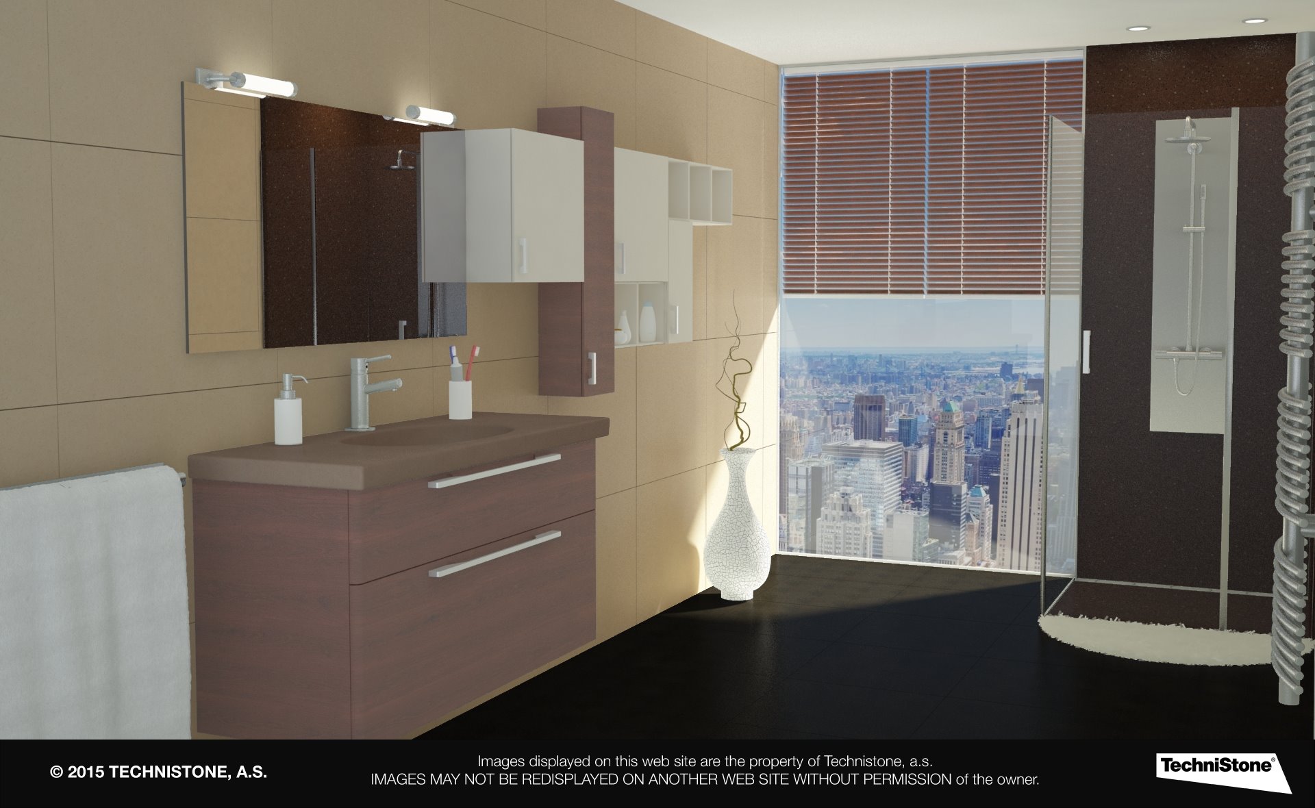 Modern bathroom
