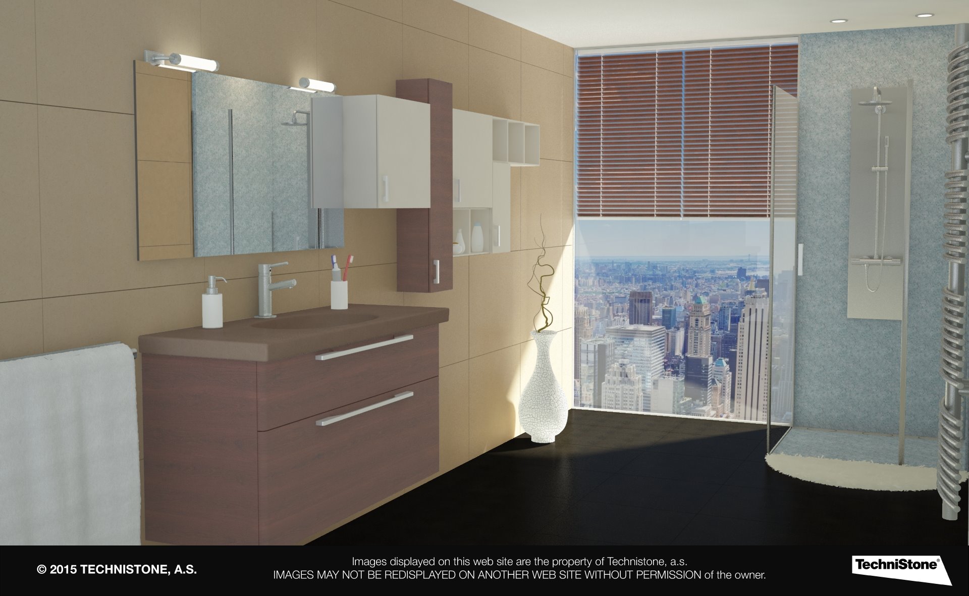 Modern bathroom
